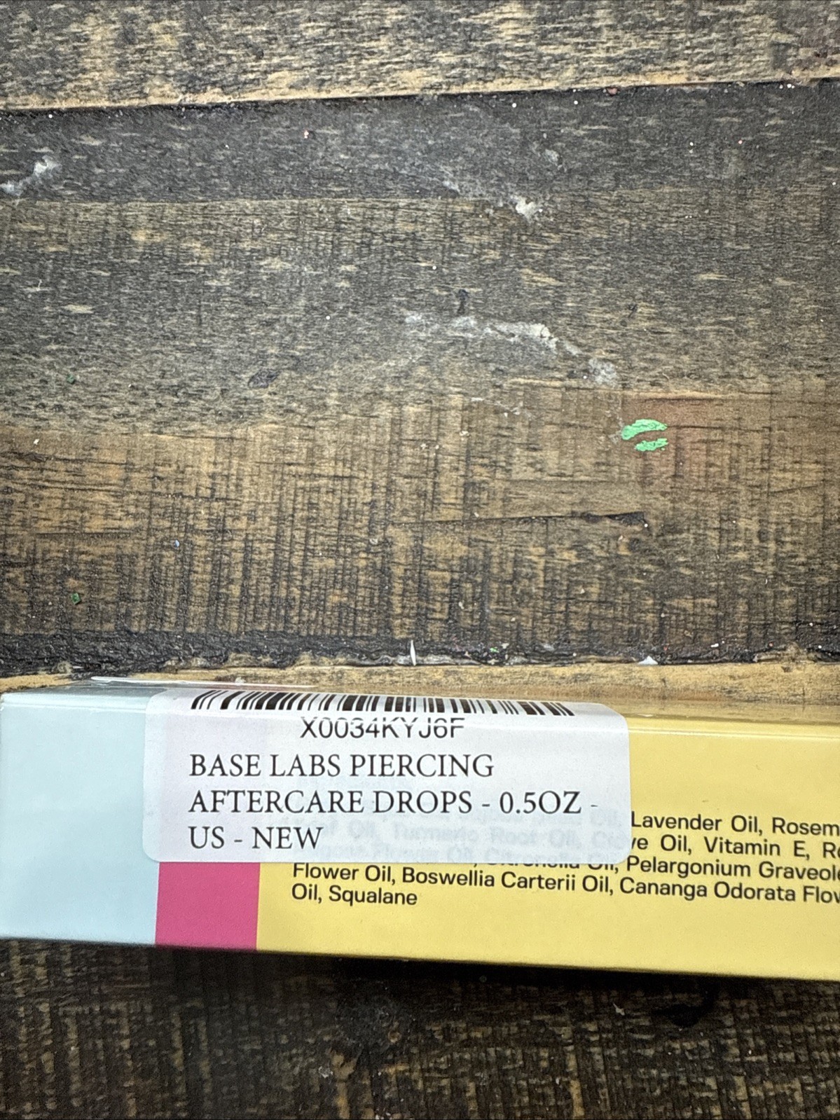 Base Labs Piercing Bump Shrinking Drops | Keloid Bump Remover 0.5 Fl Oz