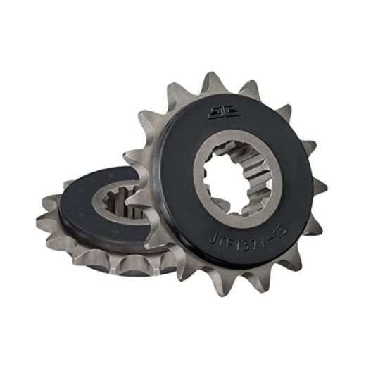 F1371.15RB 15 Tooth Rubber Cushioned Front Countershaft Sprocket