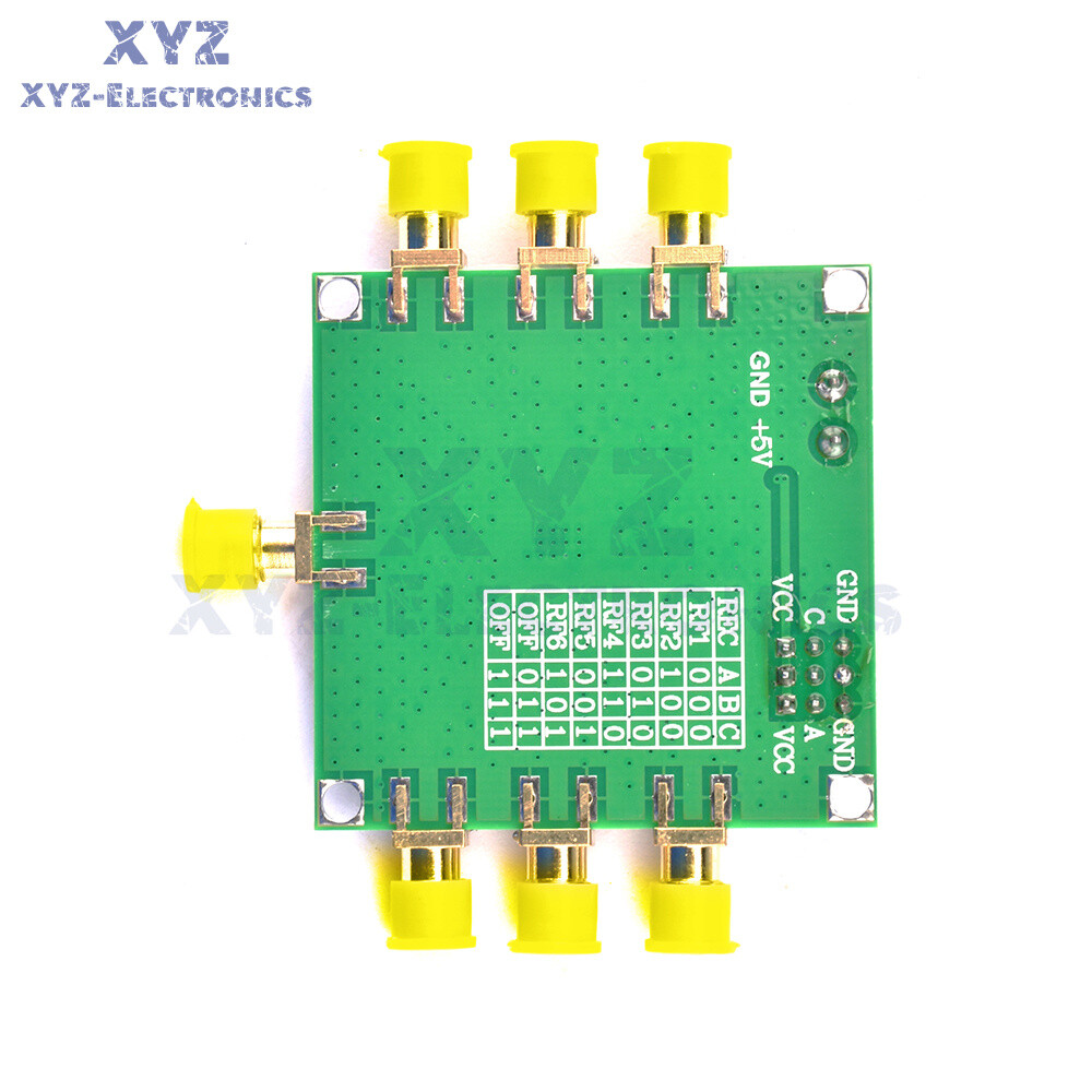 HMC252 DC-3GHz Non-Reflective RF Switch Module Module Single-Pole 6 Throw Switch