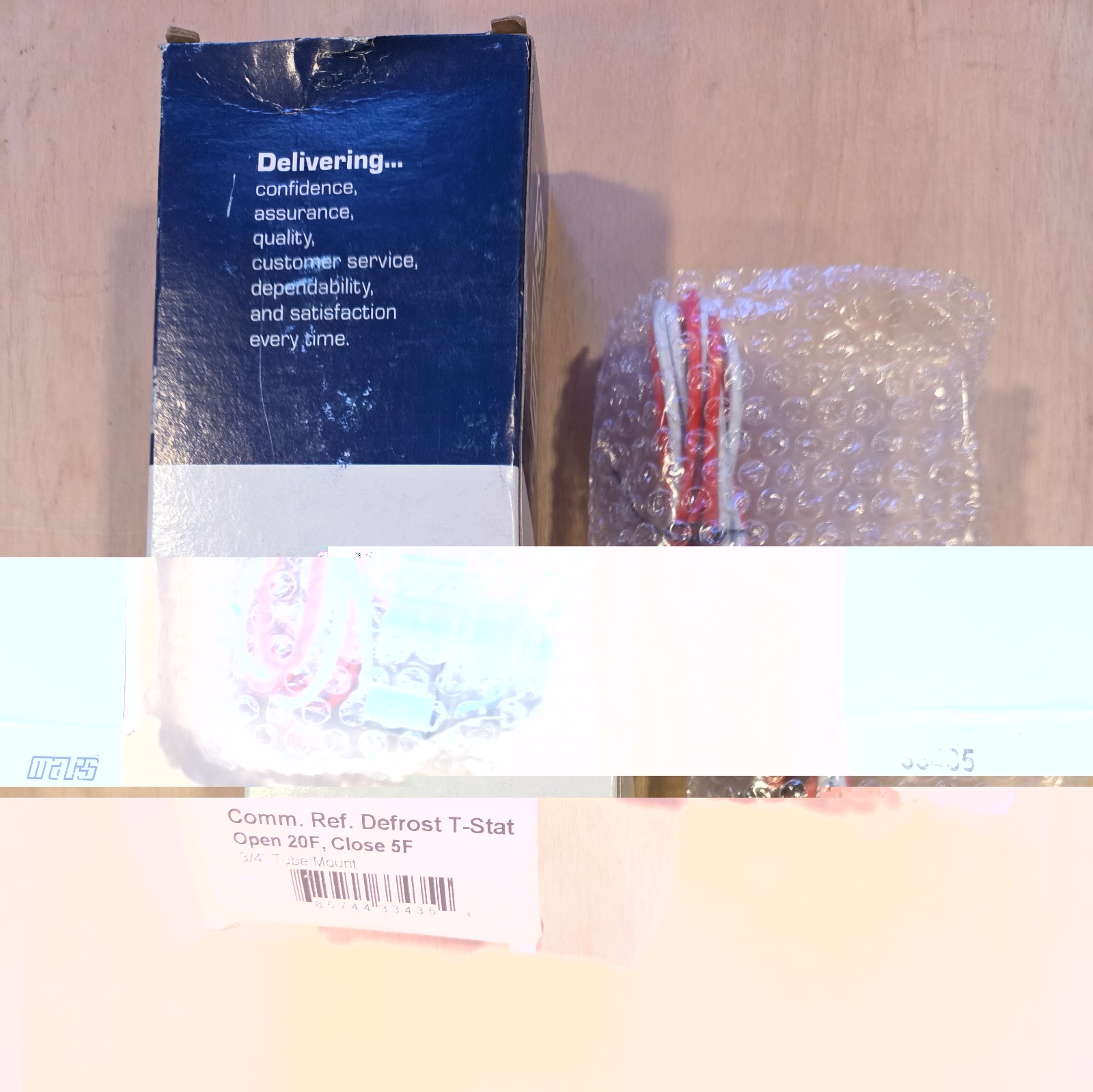 MARS 33435 COMMERCIAL REFRIG Defrost T-stat