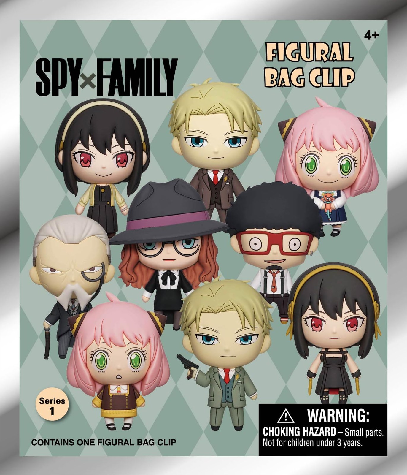 Spy x Family Series 1 – 5" Collectible Bag Clip – Blind One Size, Multicolor