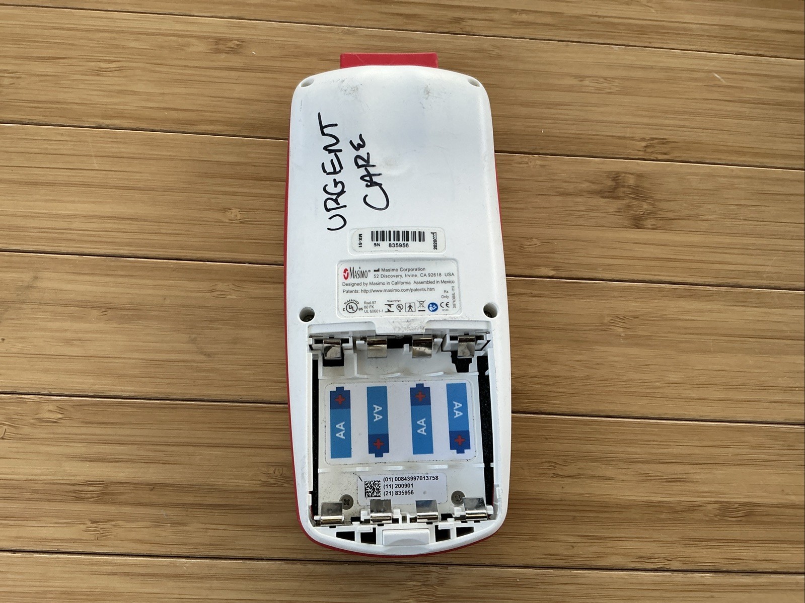 Masimo SET Rainbow MX-51 Pulse CO-Oximeter Mx-51