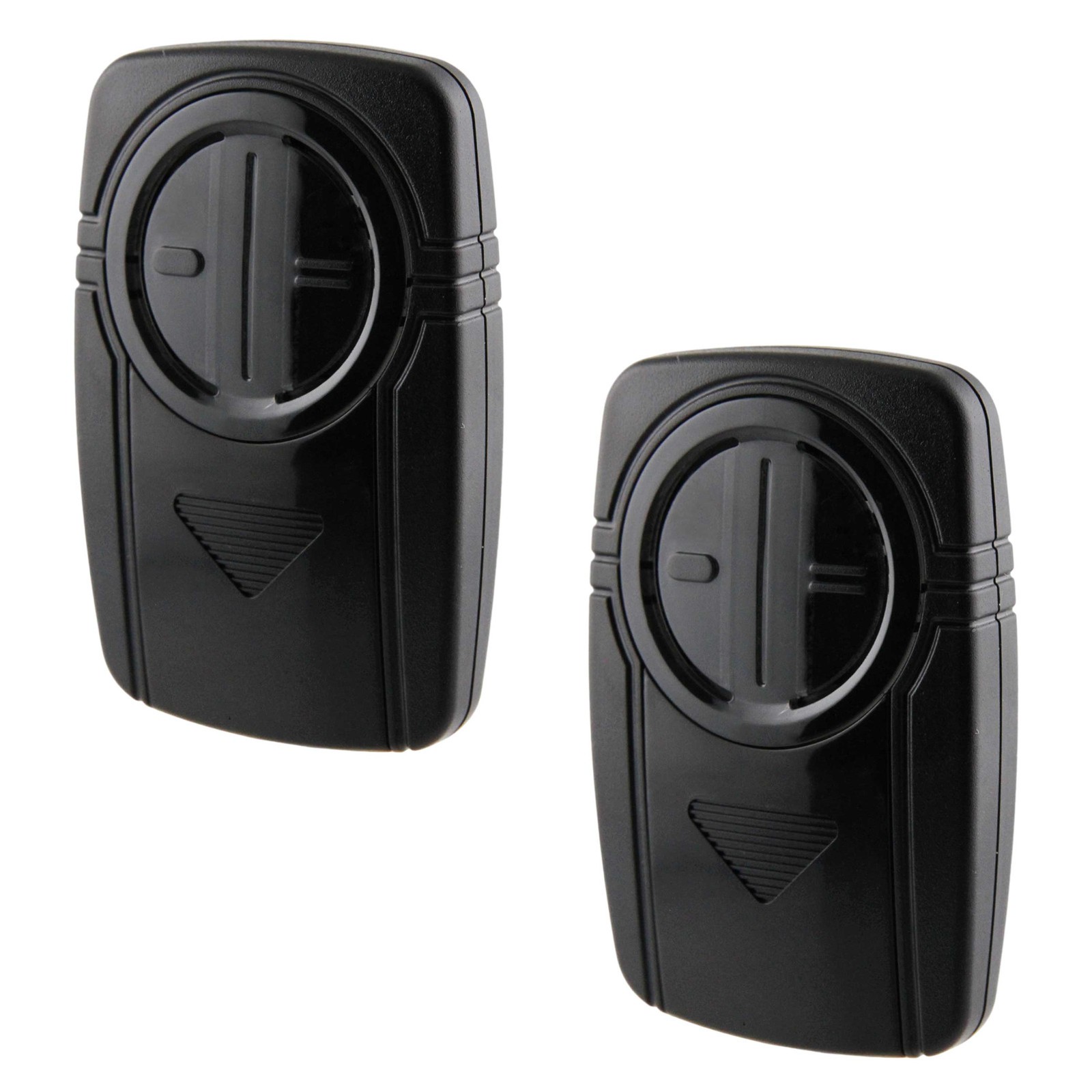 2 Garage Door Opener 2-Button Remote Black for Universal Chamberlain KLIK5U