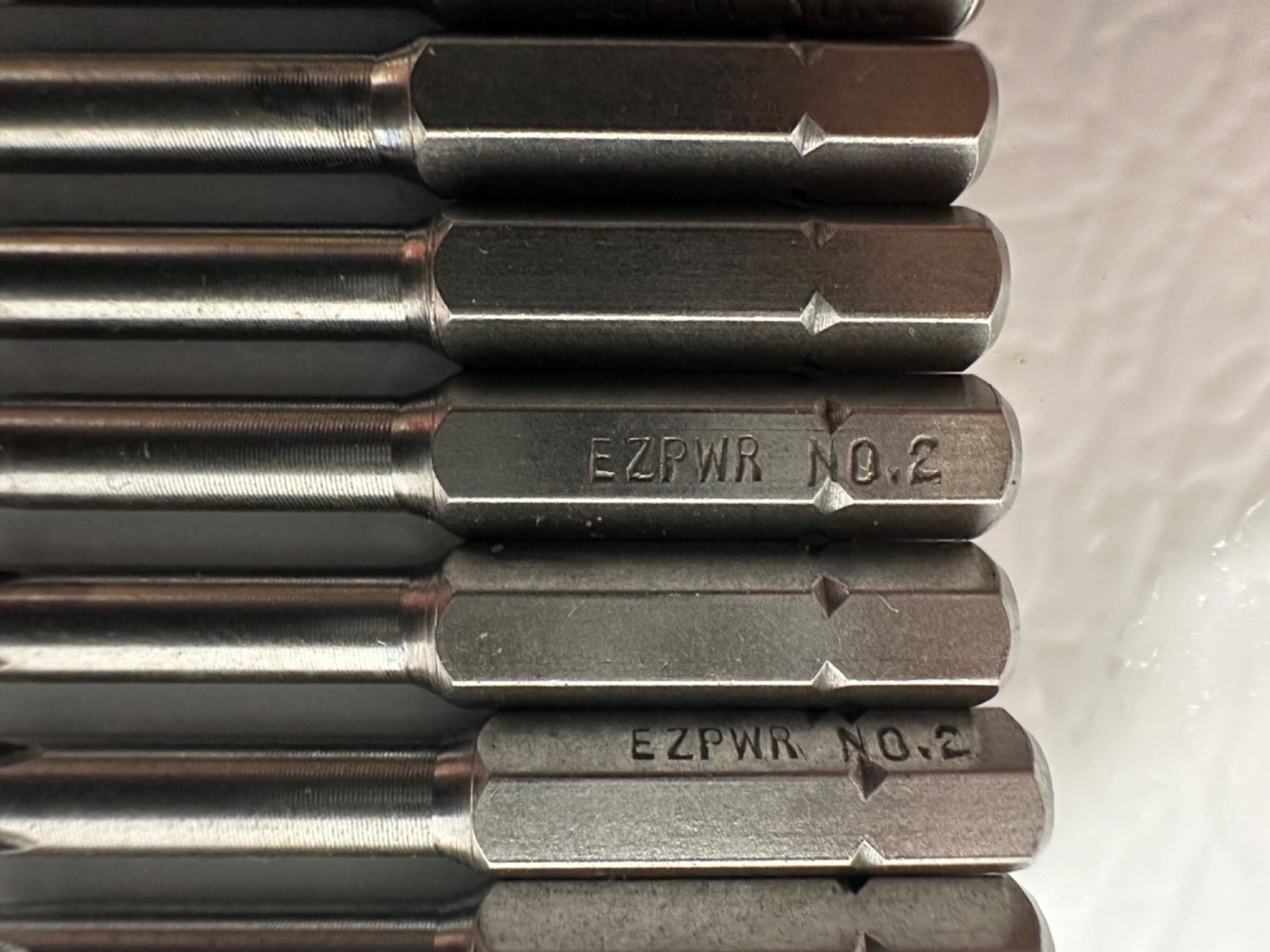 10– EAZYPOWER #2 Phillips 2” Long ISOMAX POWER TIPS