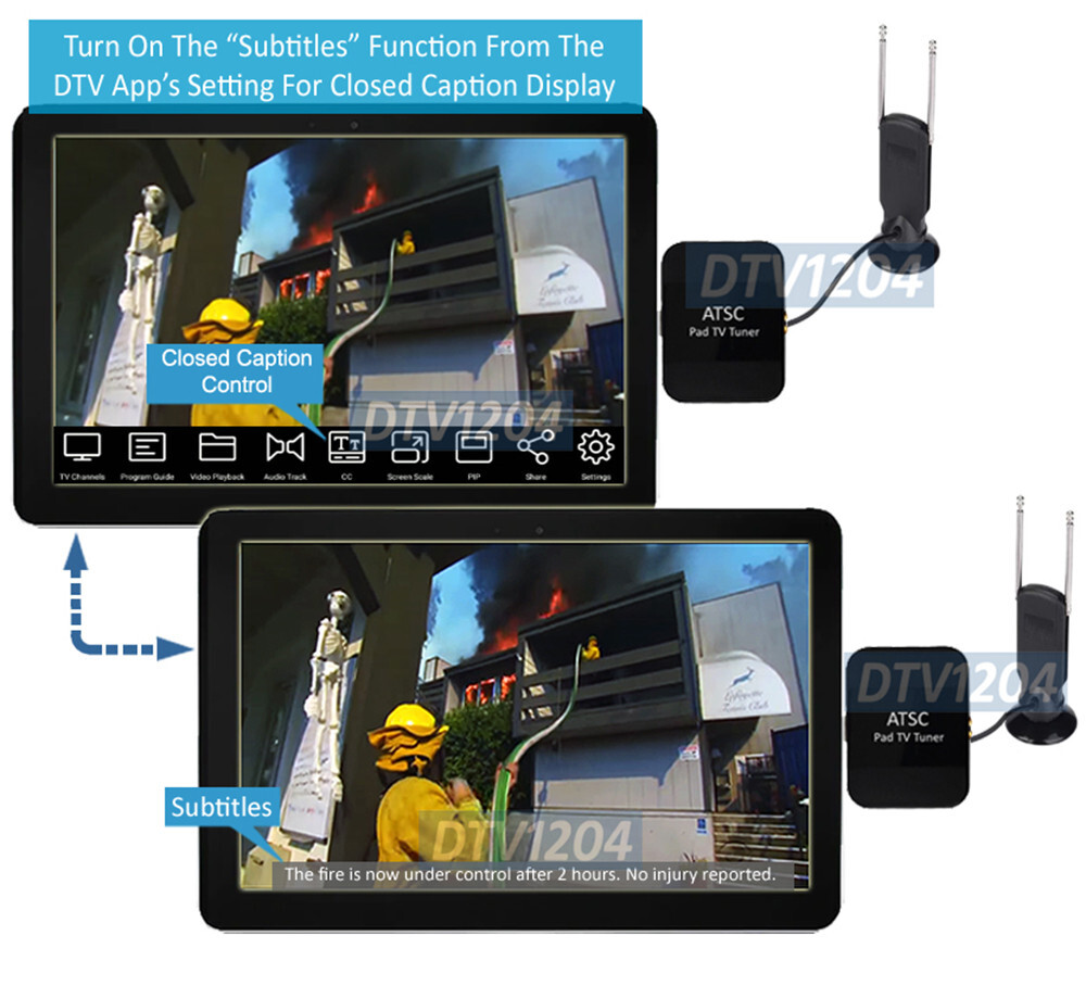 HD Antenna TV Receiver Dongle For Android Devices -Watch Record Live TV Anywhere
