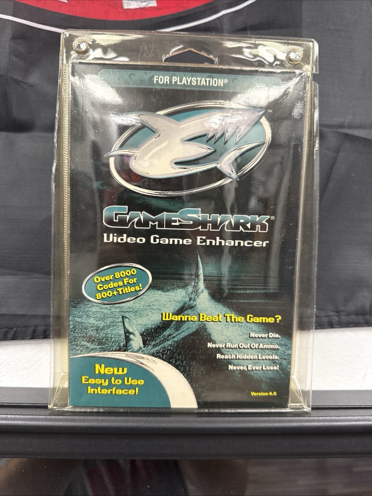 GameShark Version 4.0 Game Enhancer PlayStation 1 PS1 PSX NEW Factory Sealed