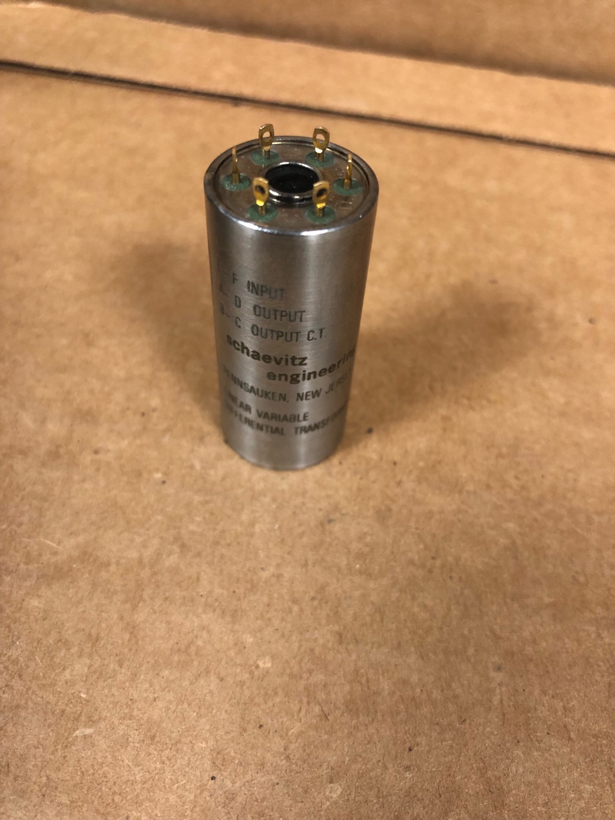 (OPEN BOX!) Schaevitz Linear Variable Differential Transformer Model:050 HPA