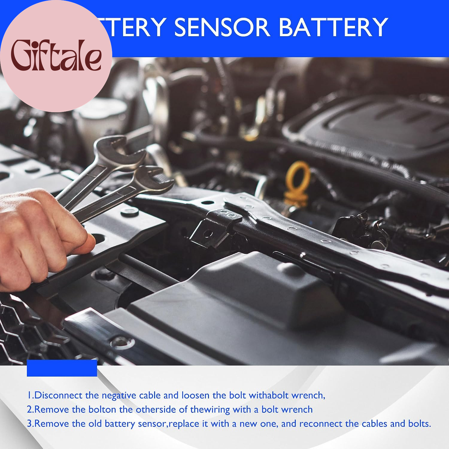Battery Current Sensor - Compatible with Ford Explorer F-150 Edge Police Interce