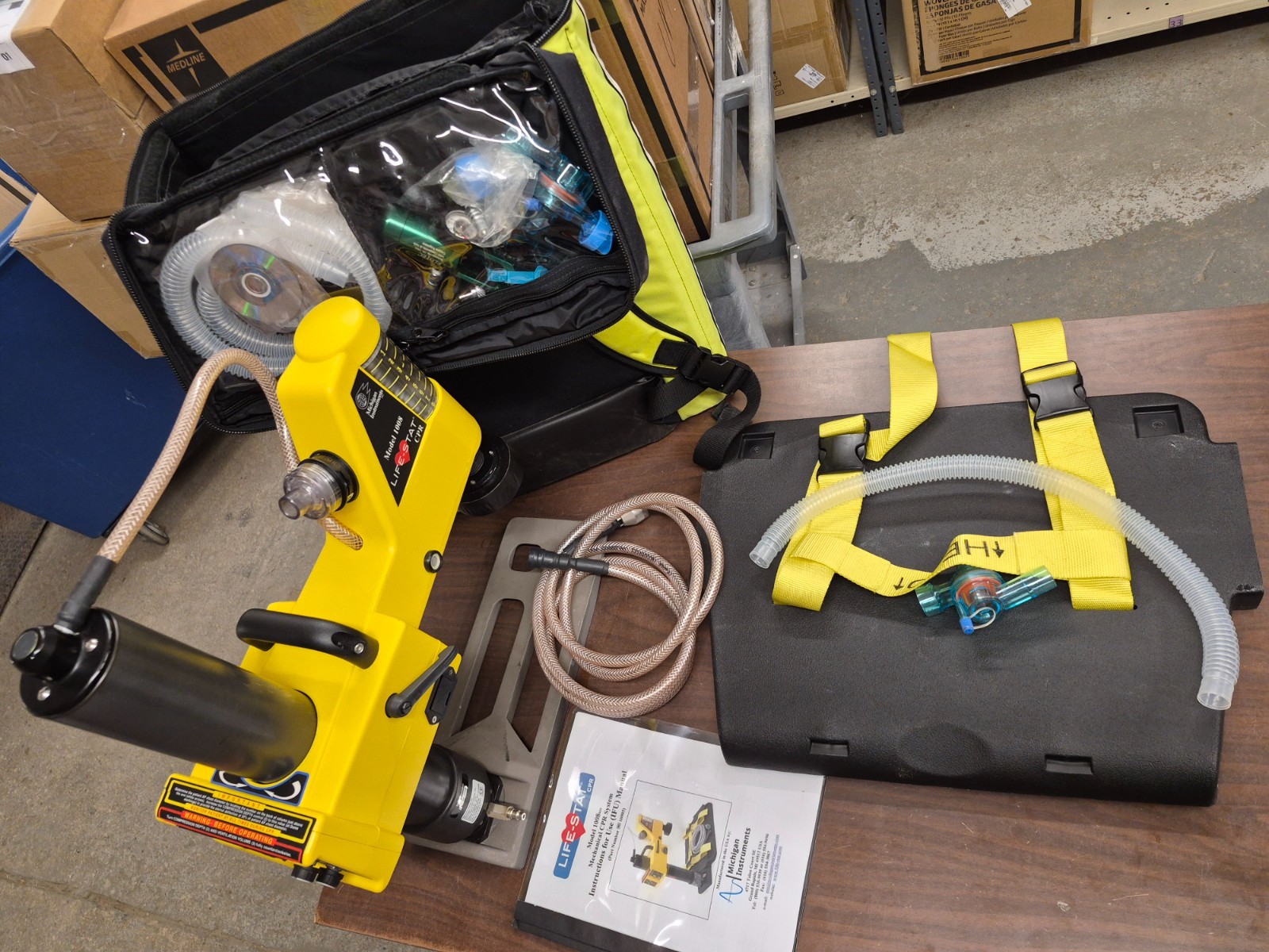 Michigan Instruments The Life-STat  Automated CPR Machine Model 1008
