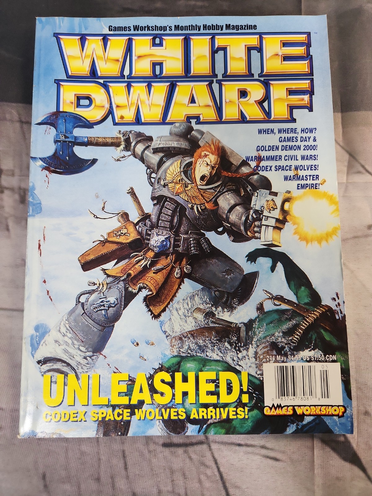 White Dwarf Magazine Lot Issues 240- 249