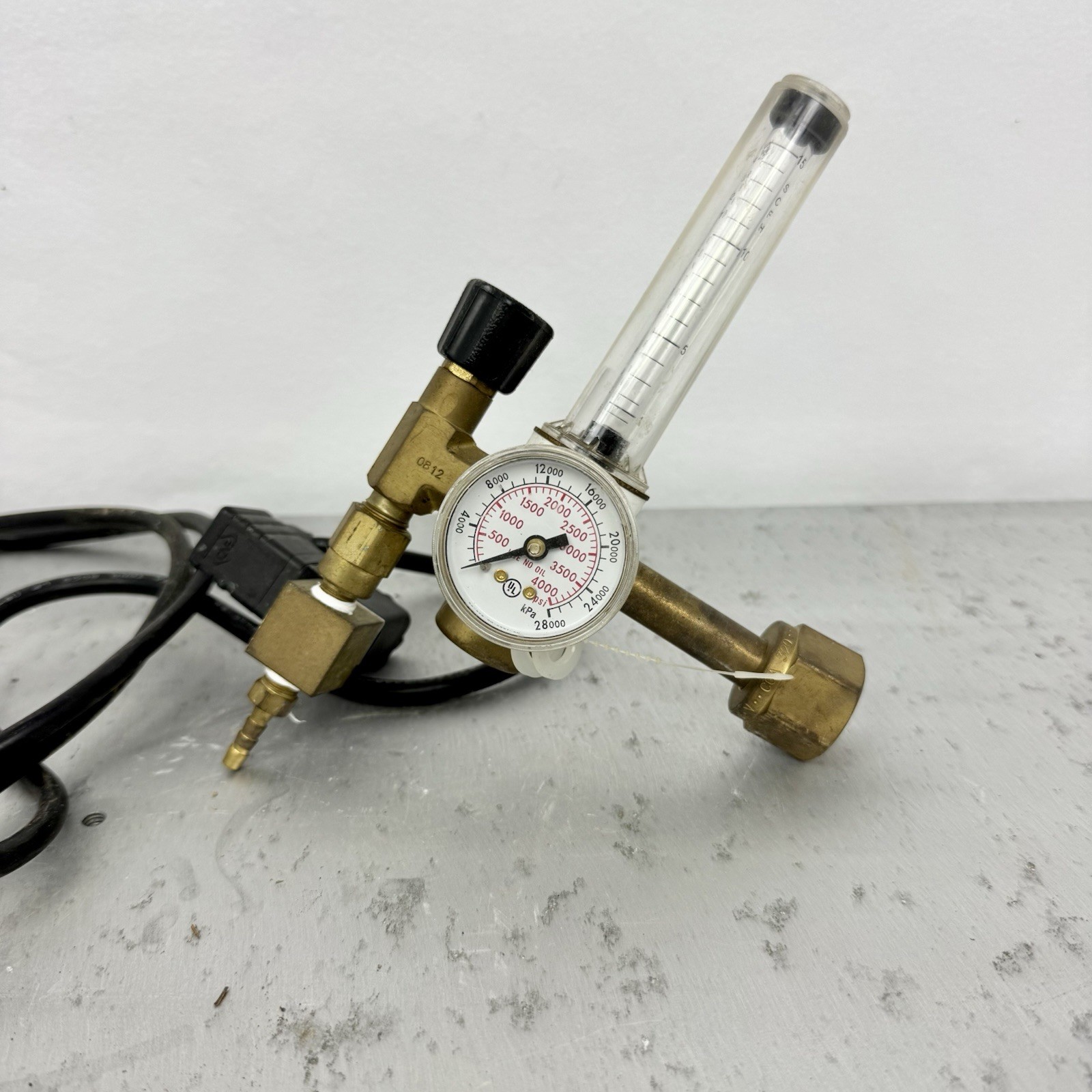 CAP CO2 Regulator w/ Valve Kit REG-1 Grow Tent Plants Carbon Dioxide Maximize
