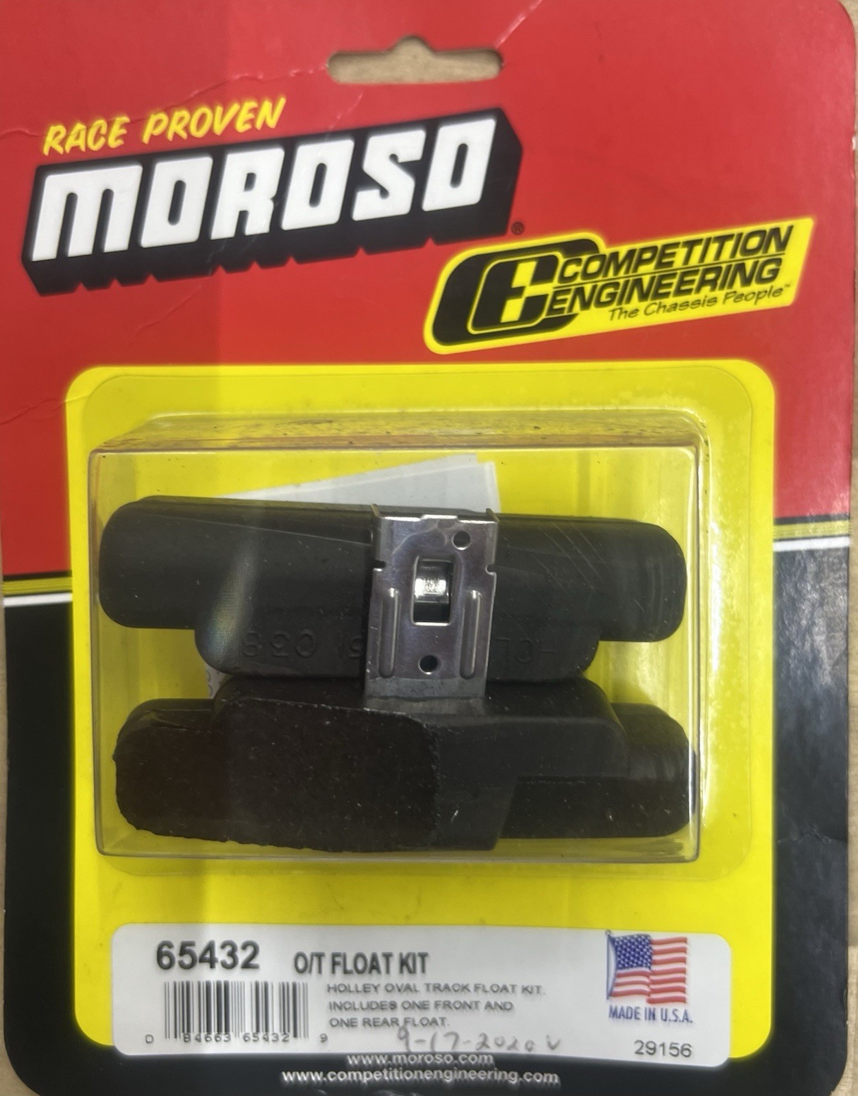 Moroso for Oval Track Float Kit - Holley - 1 Rear & 1 Front