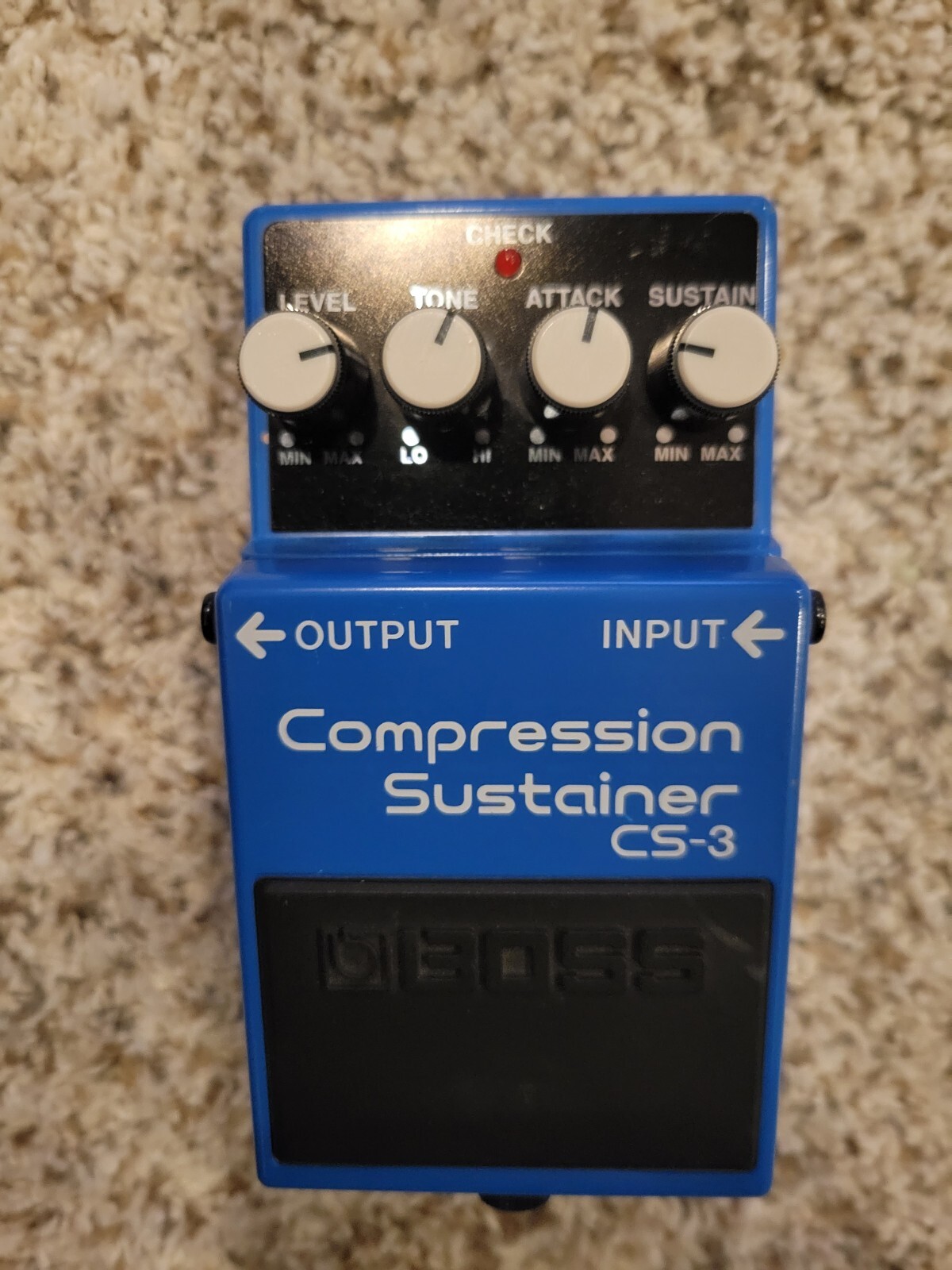 Boss CS-3 Compressor Guitar Effect Pedal