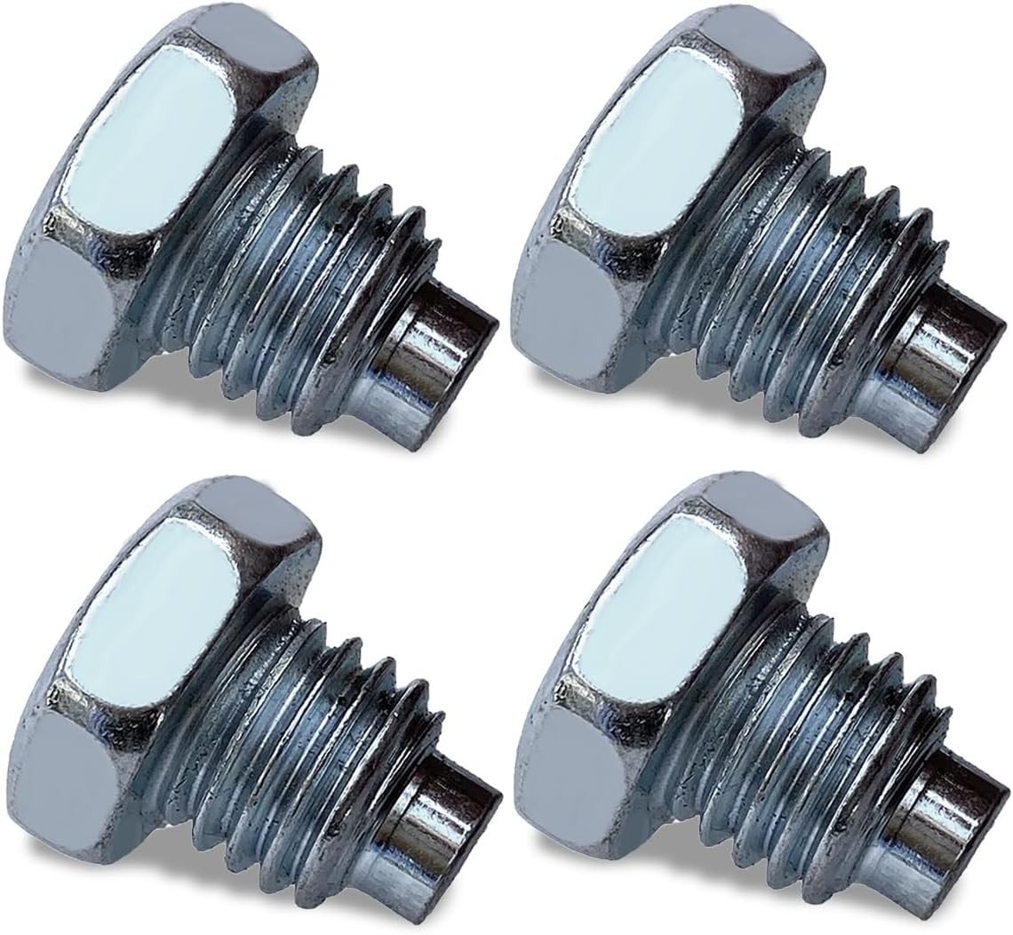 Car Floor Jack Handle Bolts, 3 Ton 4 Horizontal 4PCS, Silver