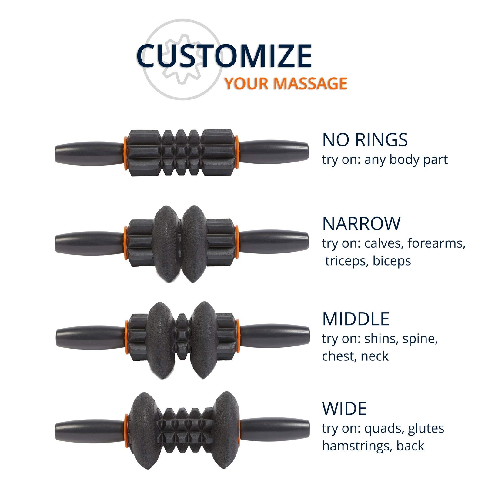 Morph Stick - Multi-Purpose, Adjustable, Portable Travel Muscle Stick Massage...