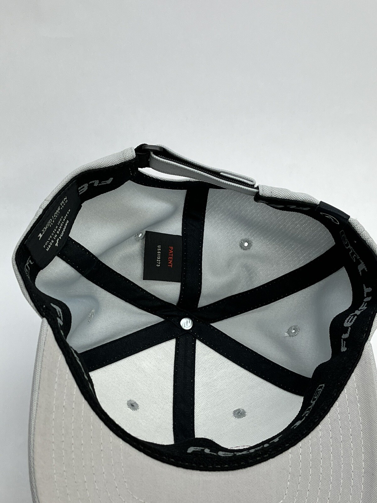 110 One Ten Flexfit Tech Gray Golf Hat Nuterra Patch Strapback