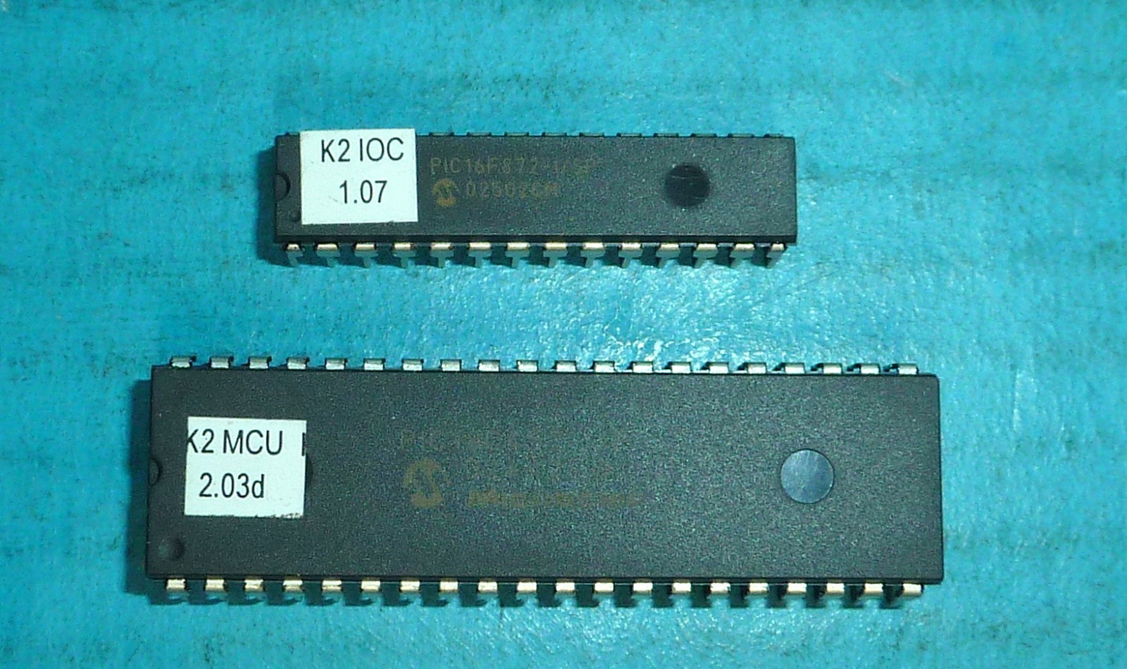 Elecraft K2 MCU PIC18C452 & I/O Controller 16F872 OEM