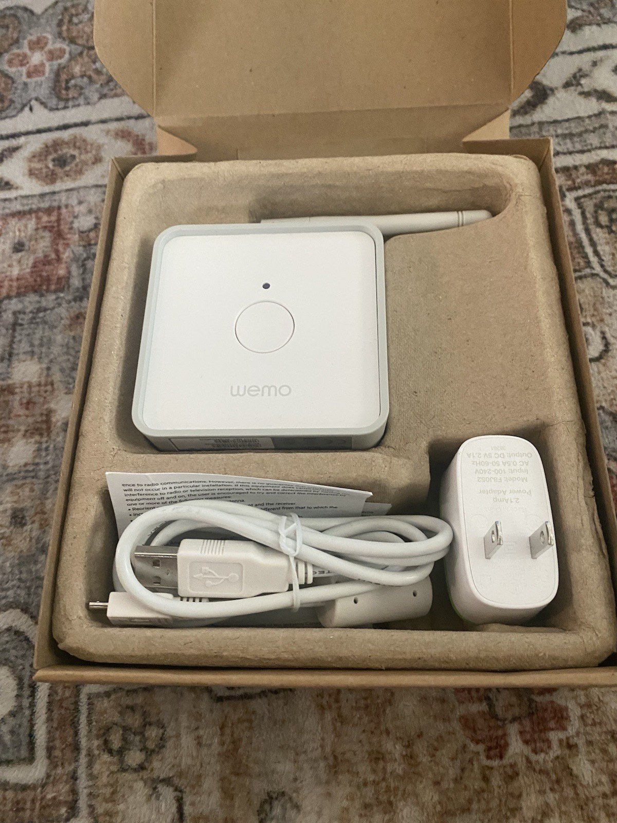Belkin WEMO Maker Rare F7C043fc Smart WIFI Relay Open Box
