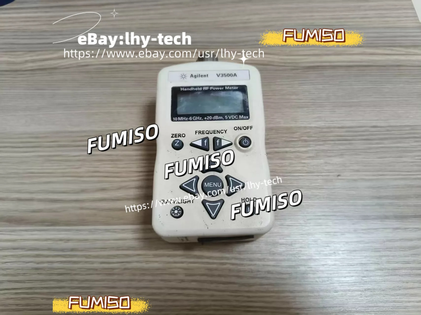 KEYSIGHT agilent V3500A 10MHZ-6GHZHANDHELD RF POWER METER&lhy