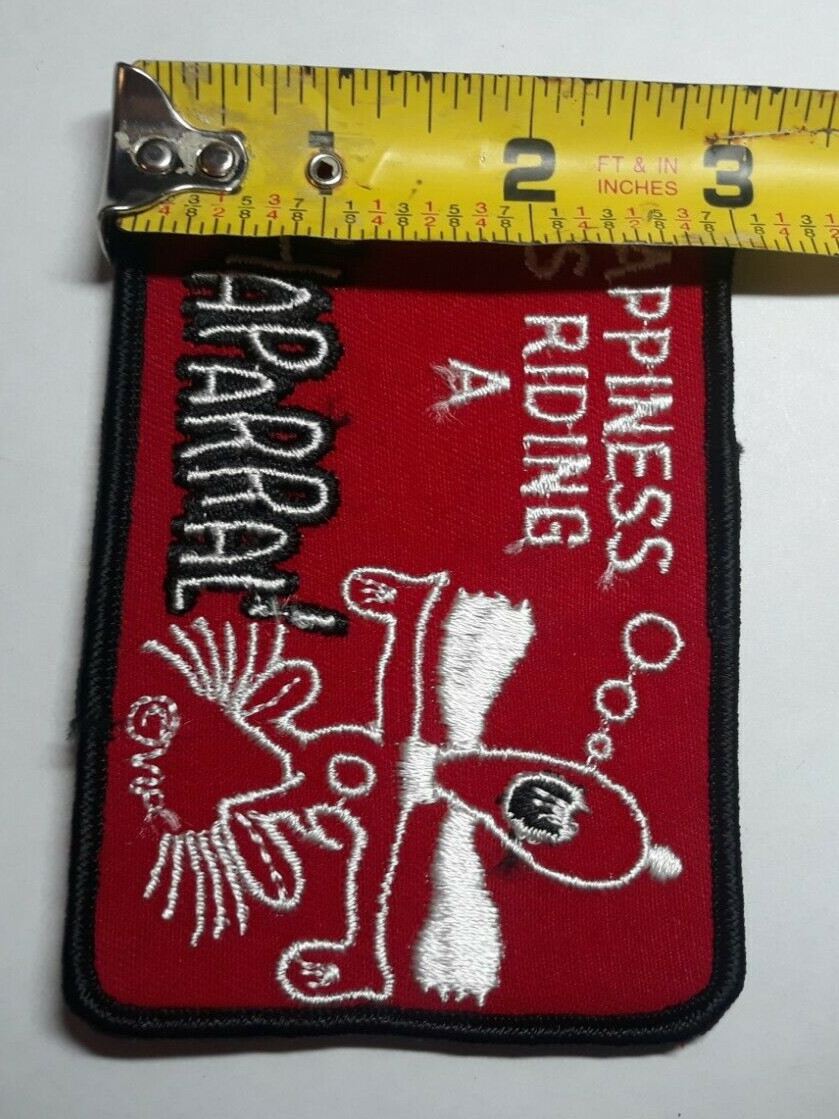 Vintage Patch - Happiness is Riding a Chaparral!