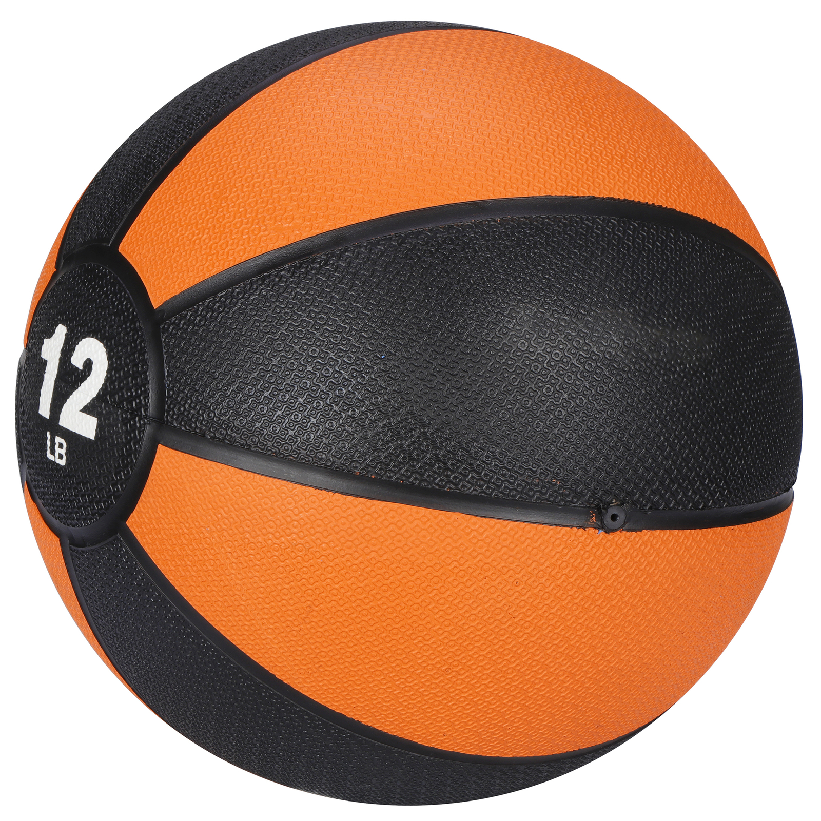 Medicine Ball 12lbs Body Balance Sport Equipment Pro Workout Weighted Easy Grip