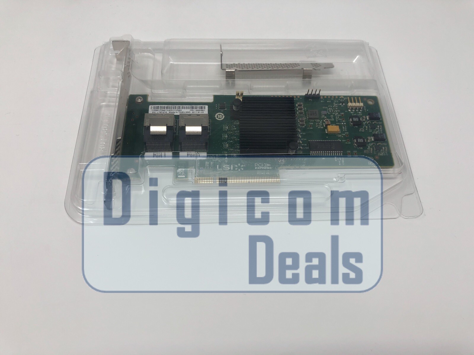 IBM LSI SAS9220-8i M1015 46M0861 SAS/SATA PCI-e RAID Controller W/ Both Brackets