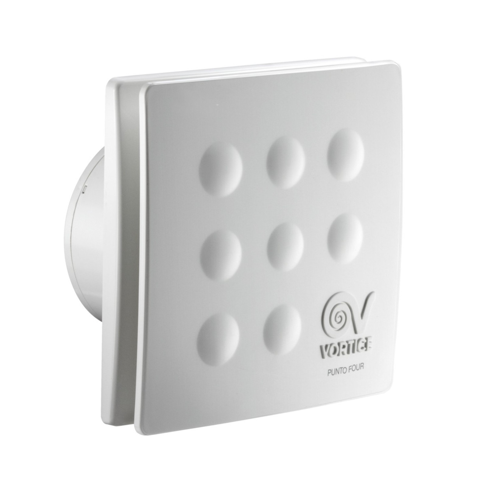 VORTICE Punto Four MFO IPX4 Quiet 100mm Exhaust Ventilator, 15 W, 230 V