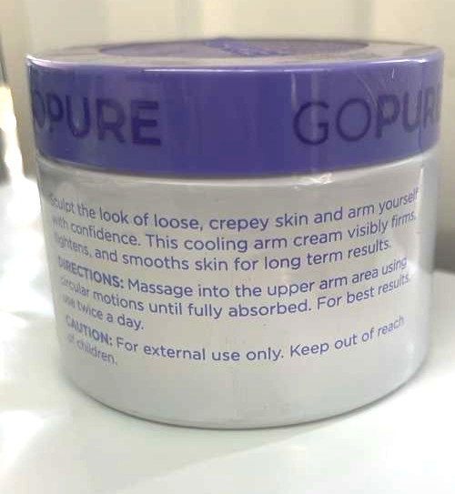 Gopure Sculpt & Tone Arm Cream 3.4 fl oz (100ml)/ sealed