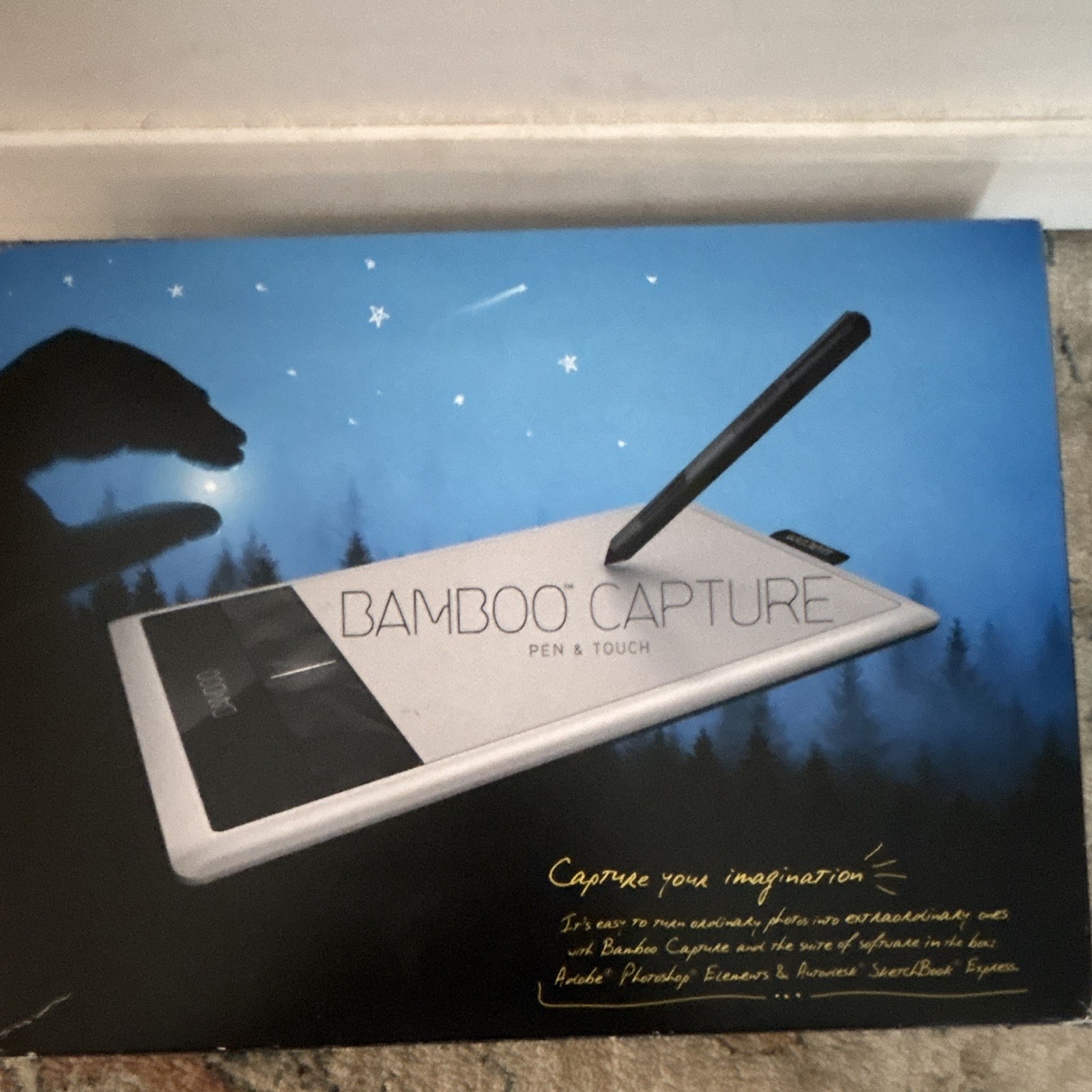 Bamboo Capture Pen & Touch USB Graphics Tablet MPN KLA-0183