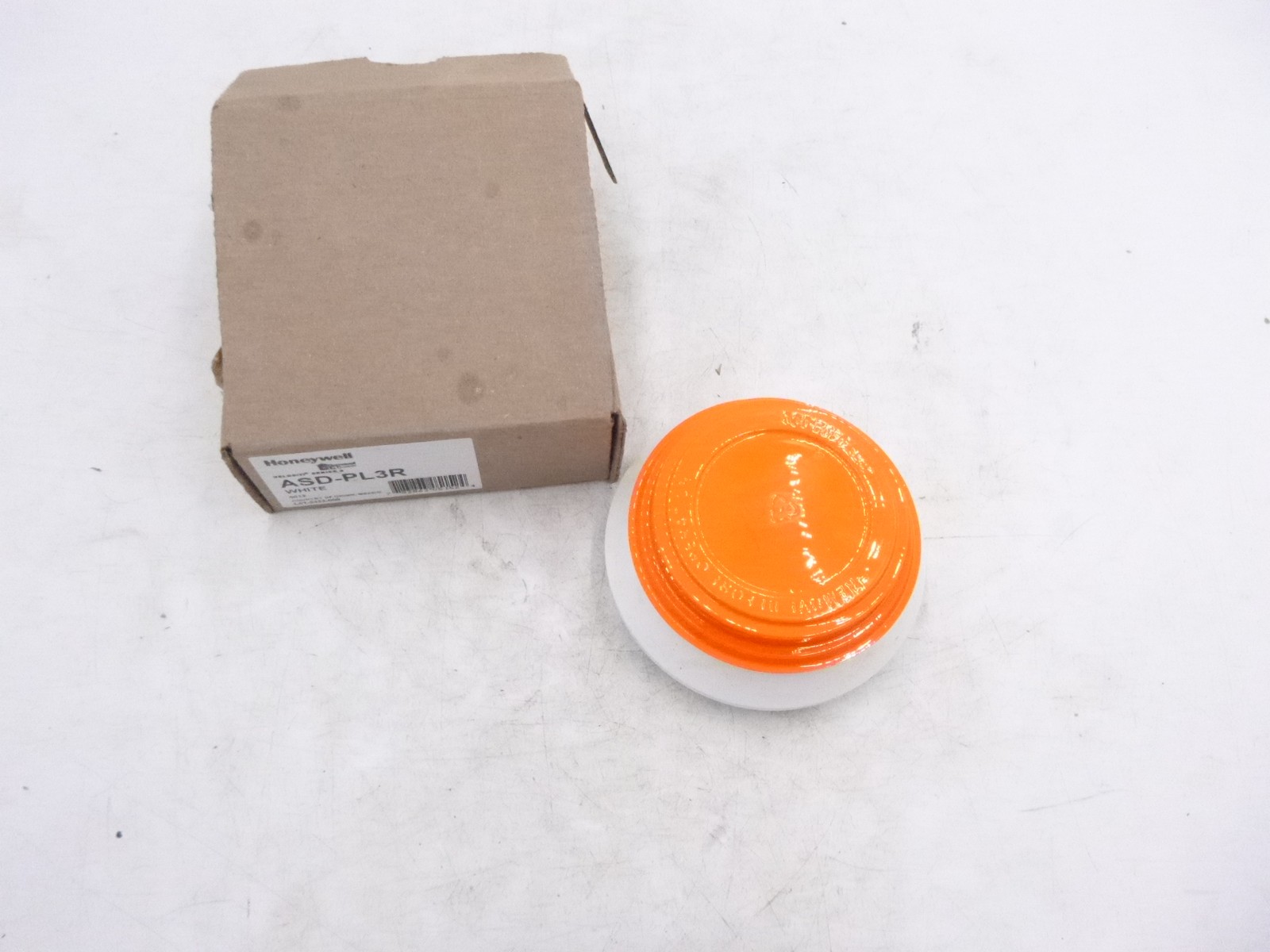 Honeywell Gamewell-FCI ASD-PL3R Photoelectric Smoke Detector Remote Test White