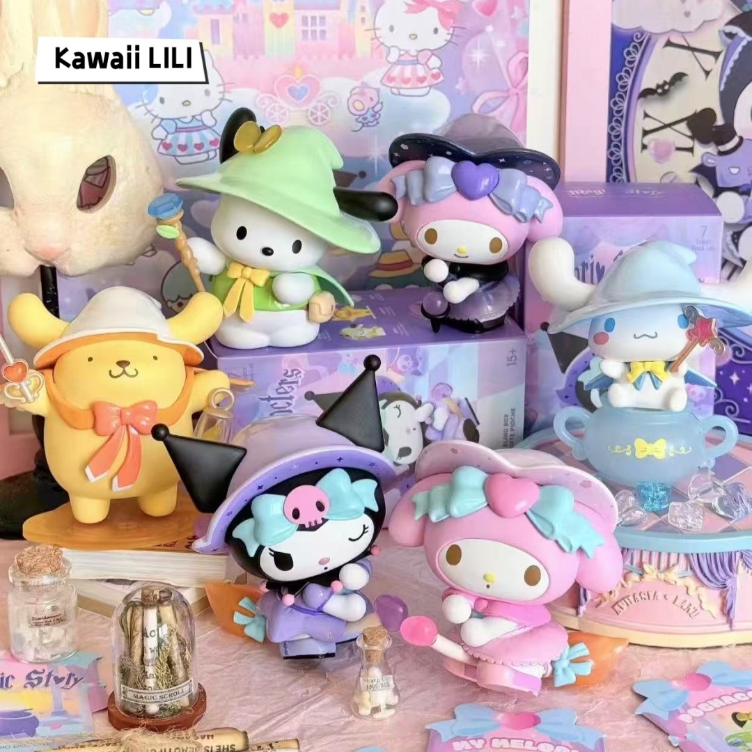 MINISO Sanrio Magic Story Series Confirmed Blind Box Figure Art Toys Hot Gift