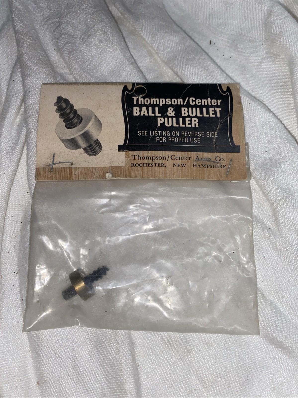 VTG Thompson Center #9015 ball, bullet, and wad puller . New In Org Packaging.
