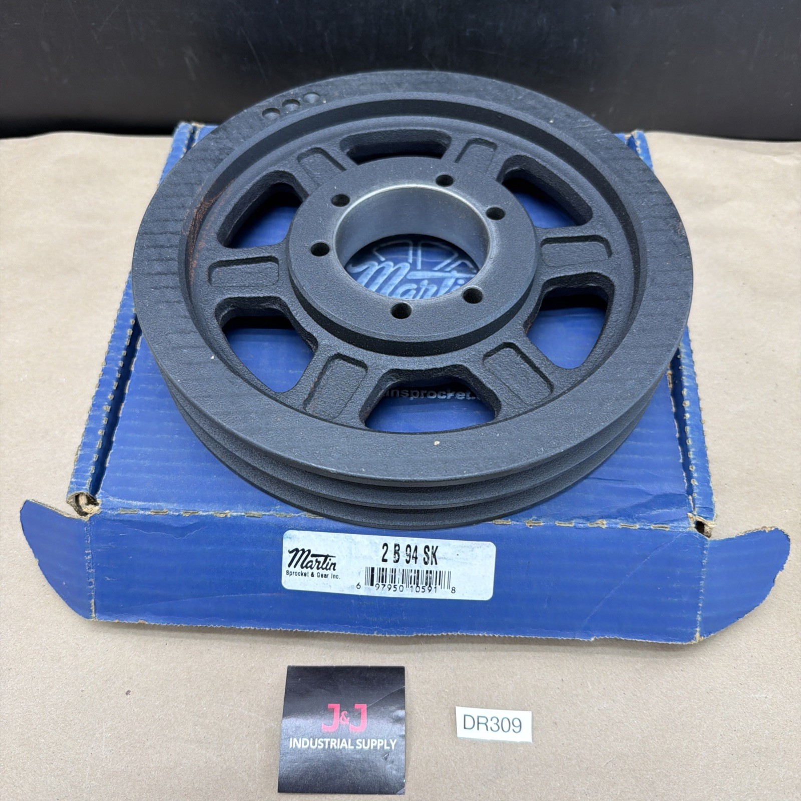 New Martin 2B94SK V Belt Pulley 2.725" bore Warranty Fast Shipping  🇺🇸