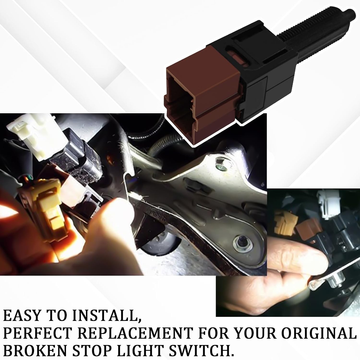 Cruise Control Cutout Switch, Brake Light Switch, Brake Stop Light Switch Rep...