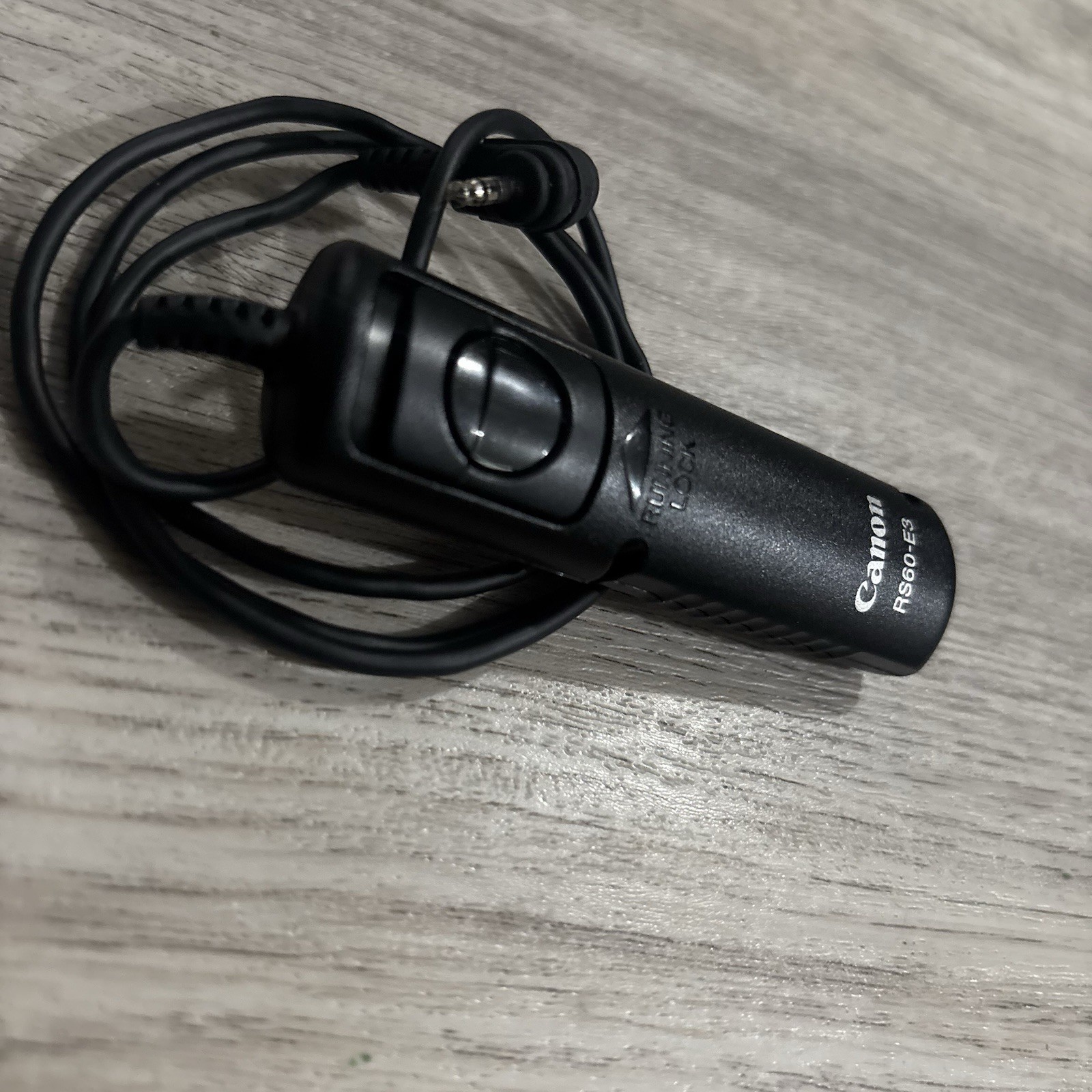 Canon RS60-E3 Remote Switch Accessory Untested Sold As Is