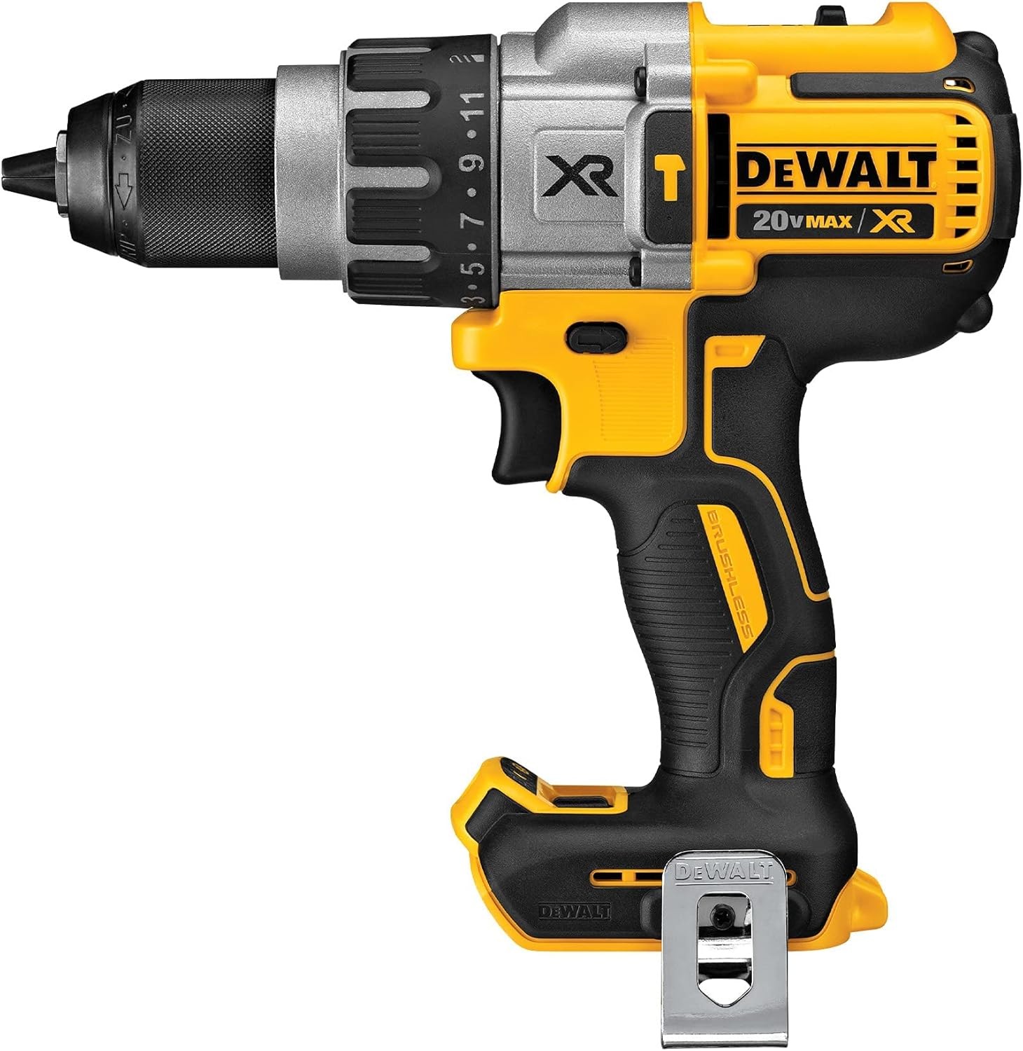 DEWALT 20V MAX XR Cordless Hammer Drill Driver Brushless,Heavy Duty 1/2" DCD996B