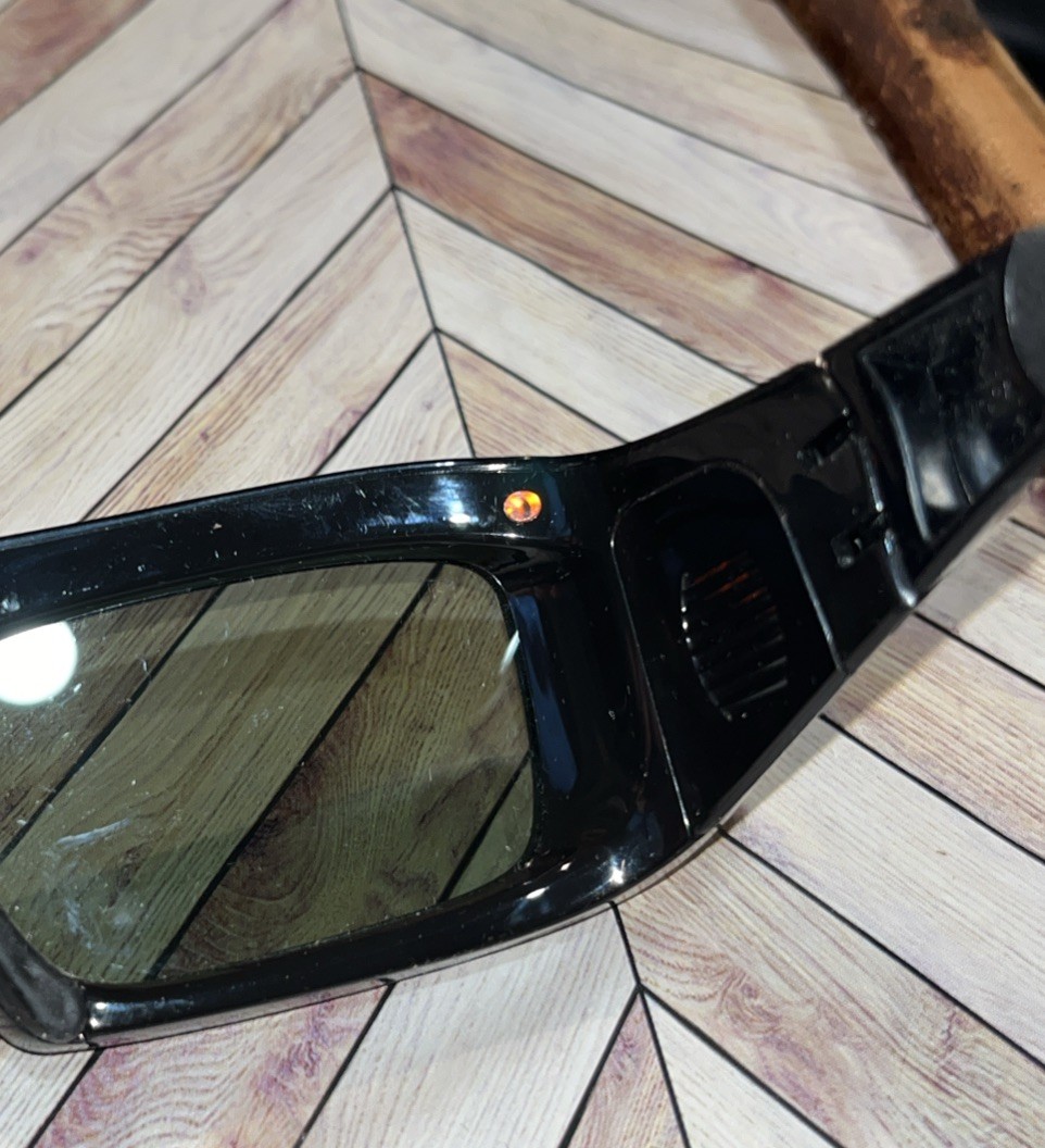 Xpand 3D Active Shutter 3D Glasses Black Tested Working!