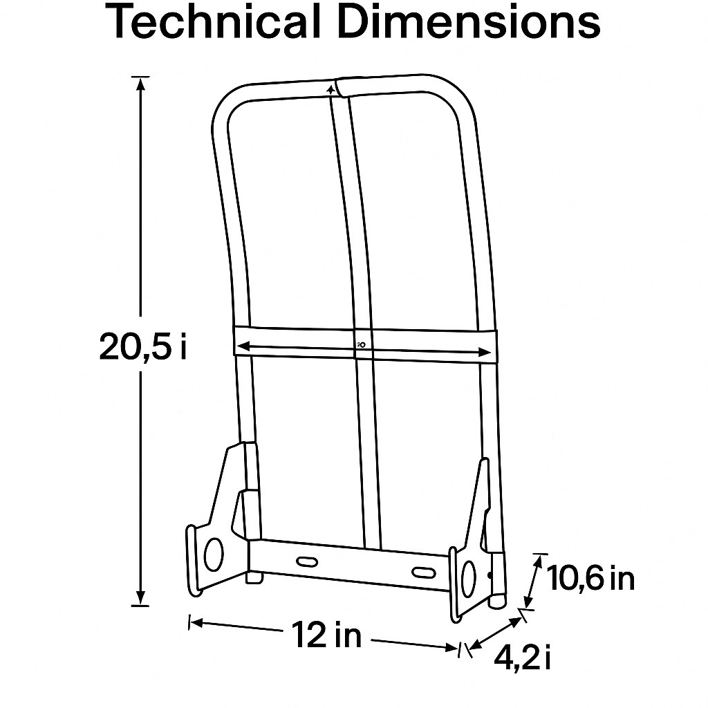 ALICE Pack Frame with Cargo Support Shelf, Military Tactical Backpack Frame Kit