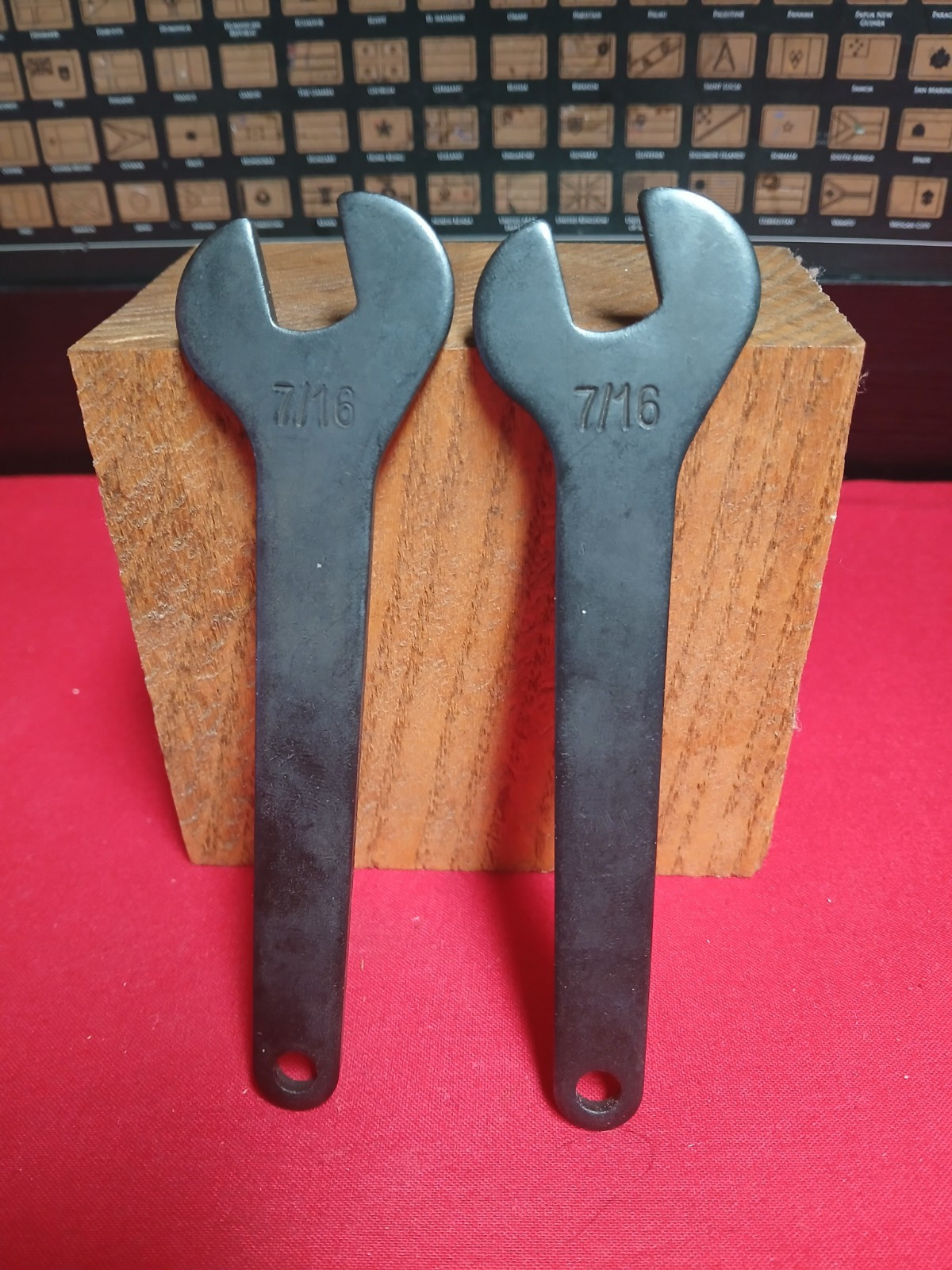 2 PACK Milwaukee 44-60-0115 7/16" Stamped Open End Wrench Free Shipping 🚢