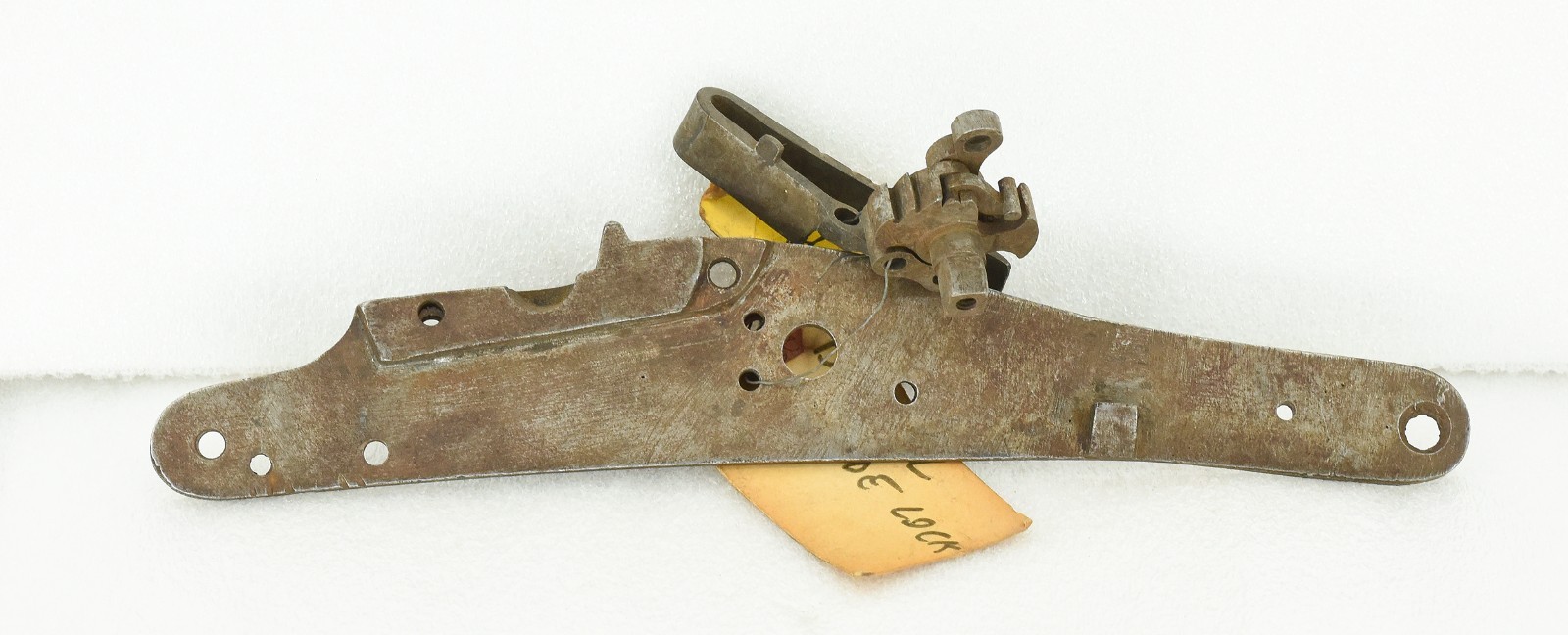 2 ORIGINAL VINTAGE Large Flintlock Locks – BUY AS IS
