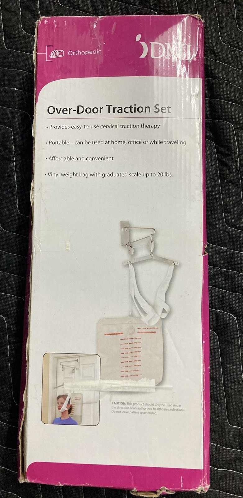 DMI Over the Door Posture Corrector and Cervical Neck Traction Device