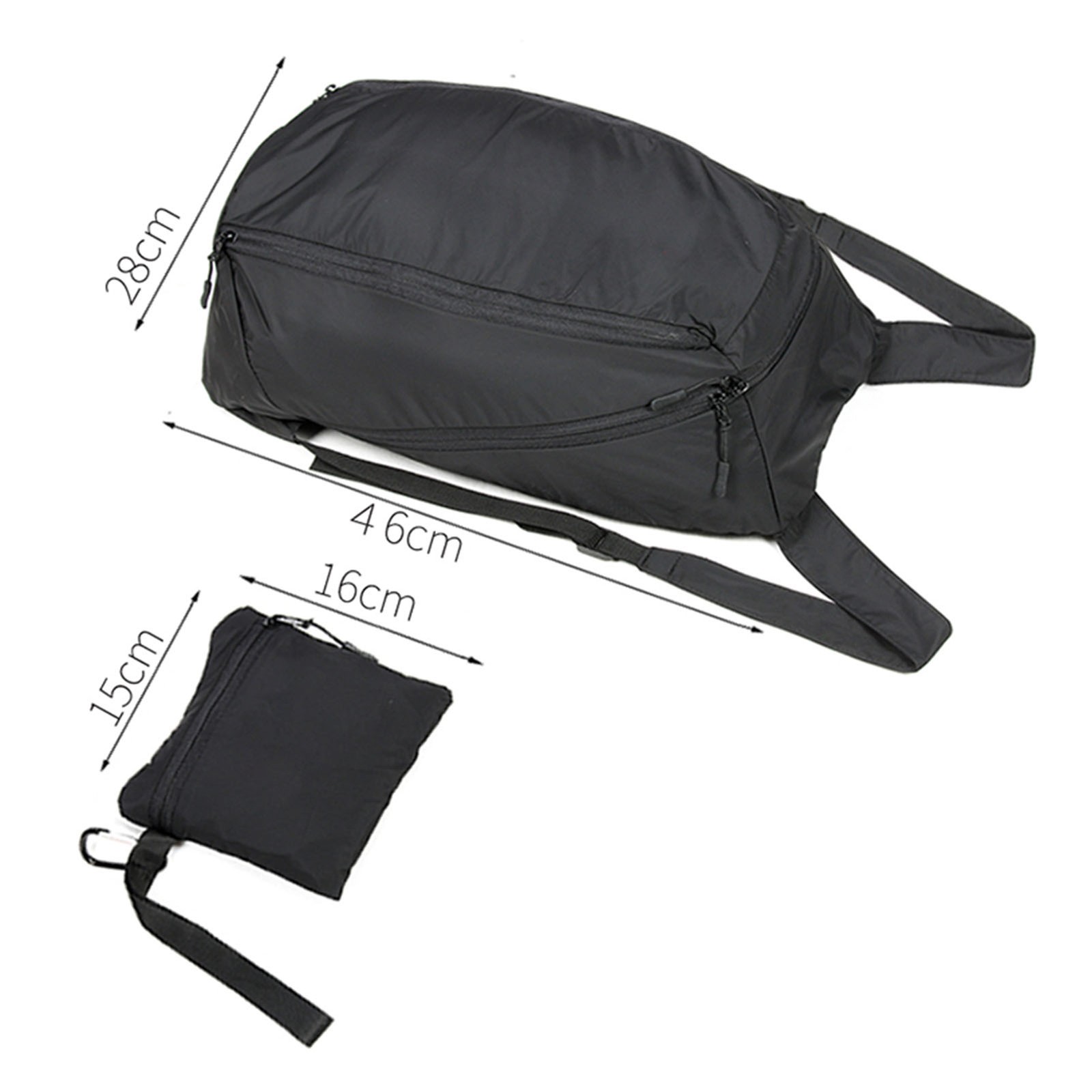 Motorcycle Backpack Foldable Packable Backpack Helmet Backpack Folding