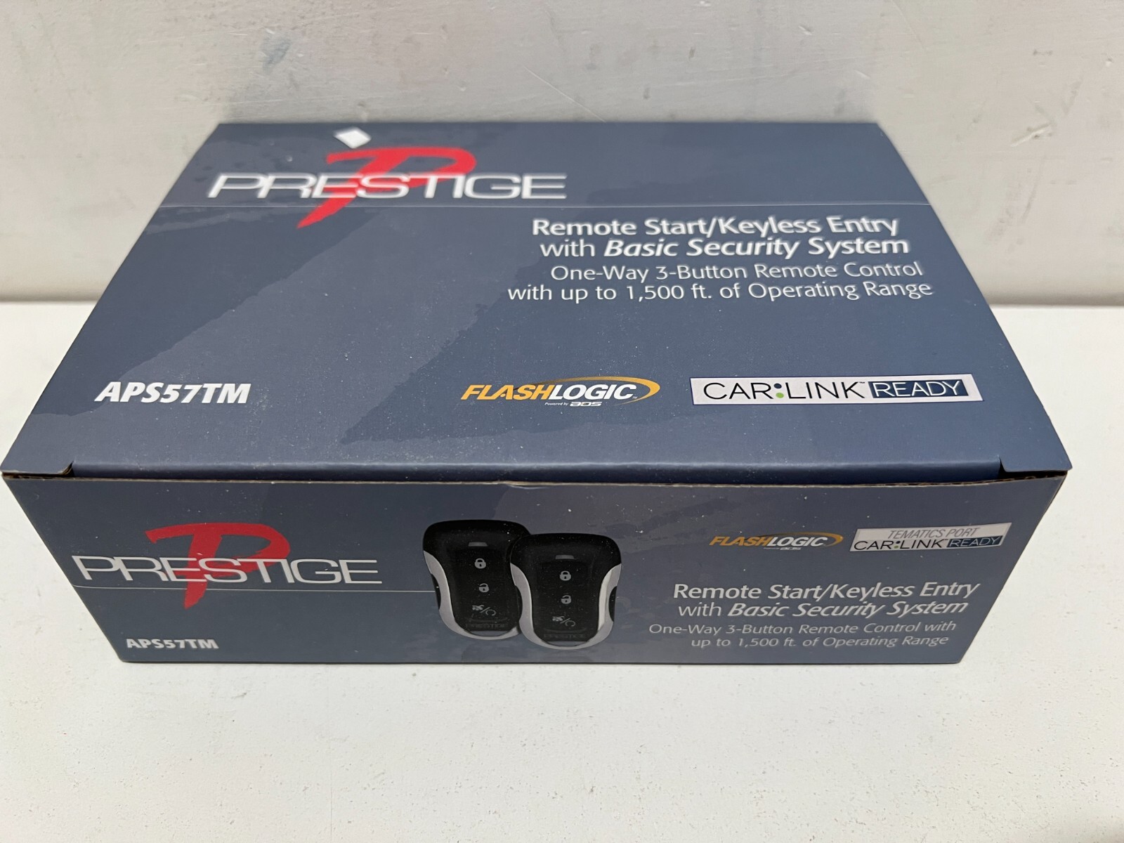Prestige APS57TM One-Way Remote Start & Keyless Entry System Brand New Complete