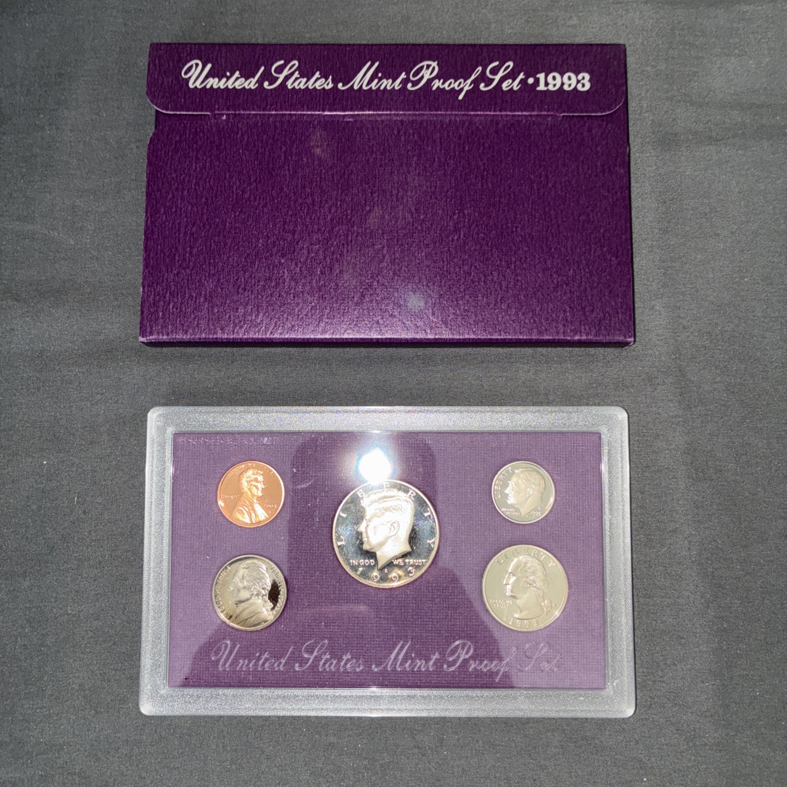1993 Uncirculated US Mint Proof Set In Original Packaging