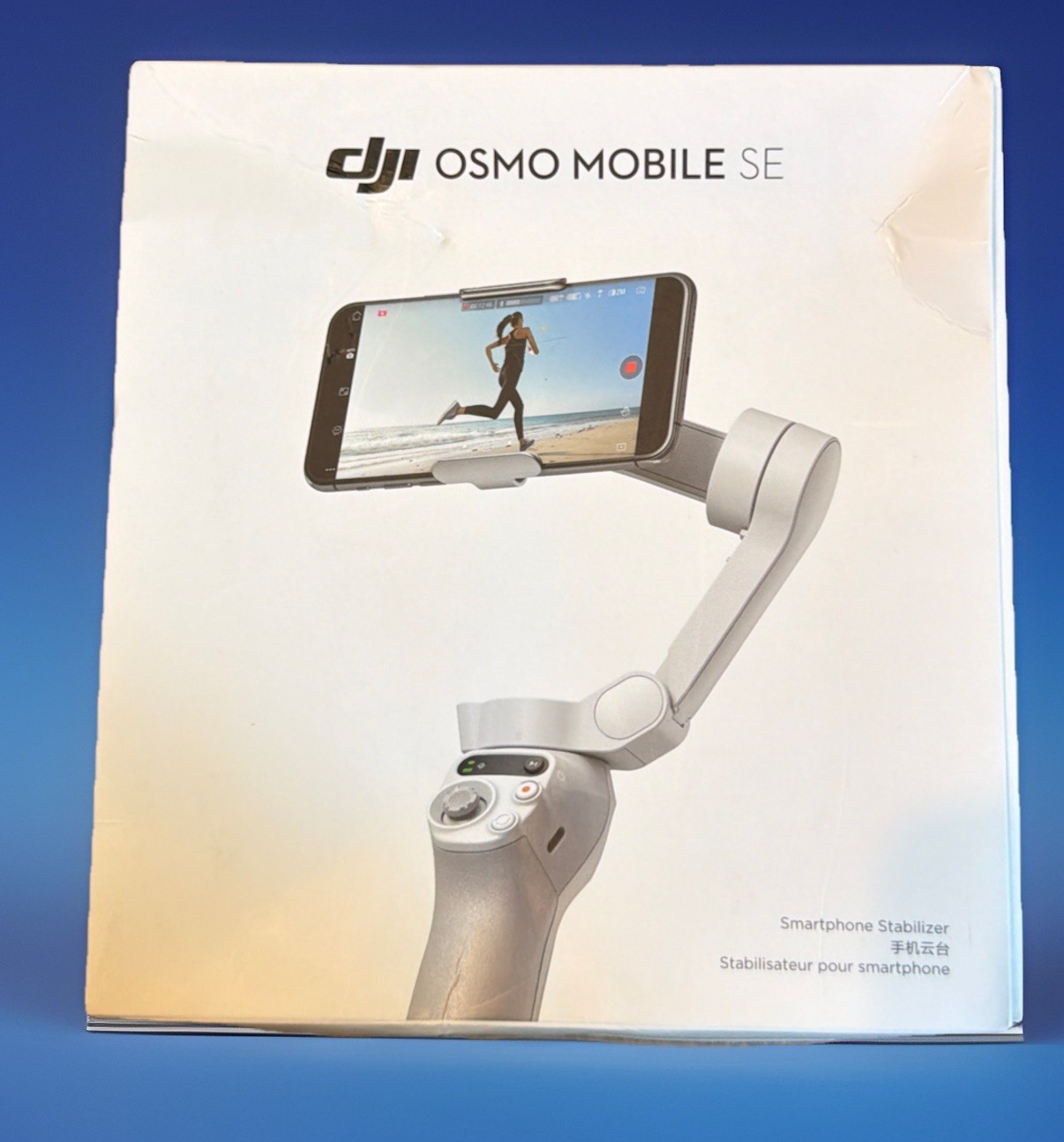 DJI Osmo Mobile SE Smartphone Gimbal Stabilizer Light Gray Open Box