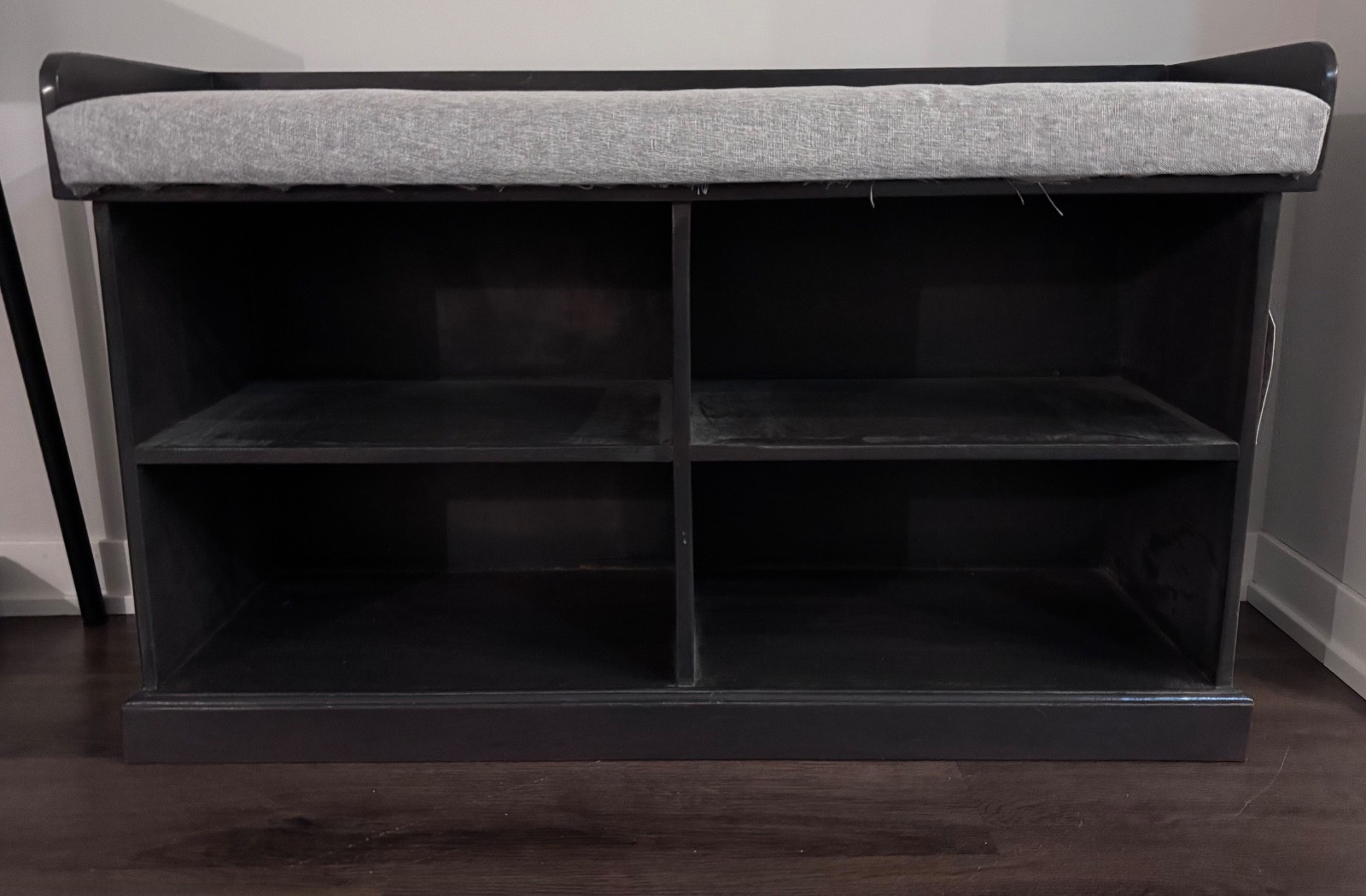 entryway bench with storage