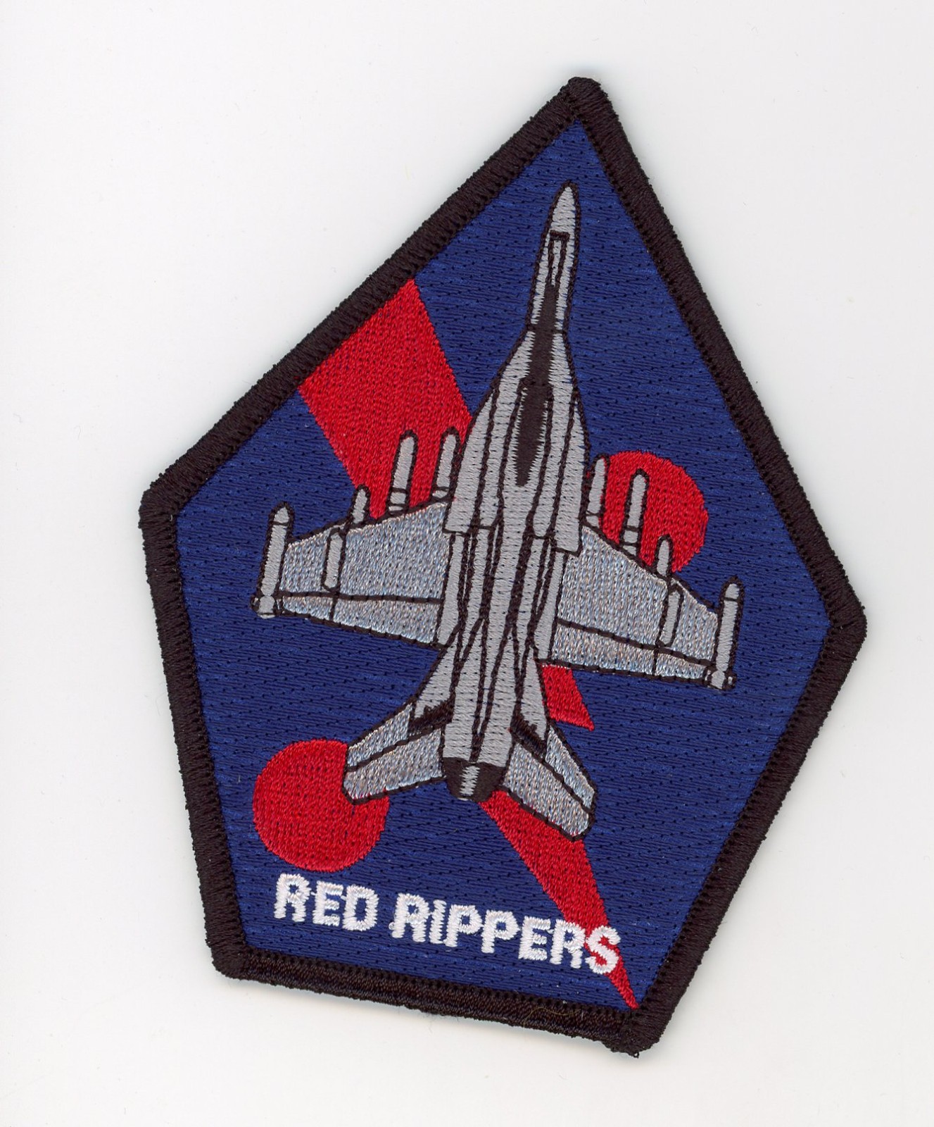 PATCH USN F/A-18 HORNET VFA-11 THE RED RIPPERS IRON ON PARCHE