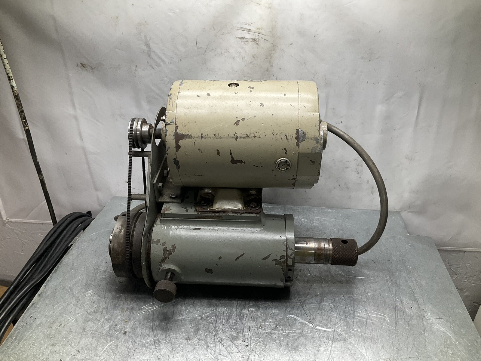 Motorized 5C Grinding Head 1/3 HP DC Motor Tool Cutter Grinder