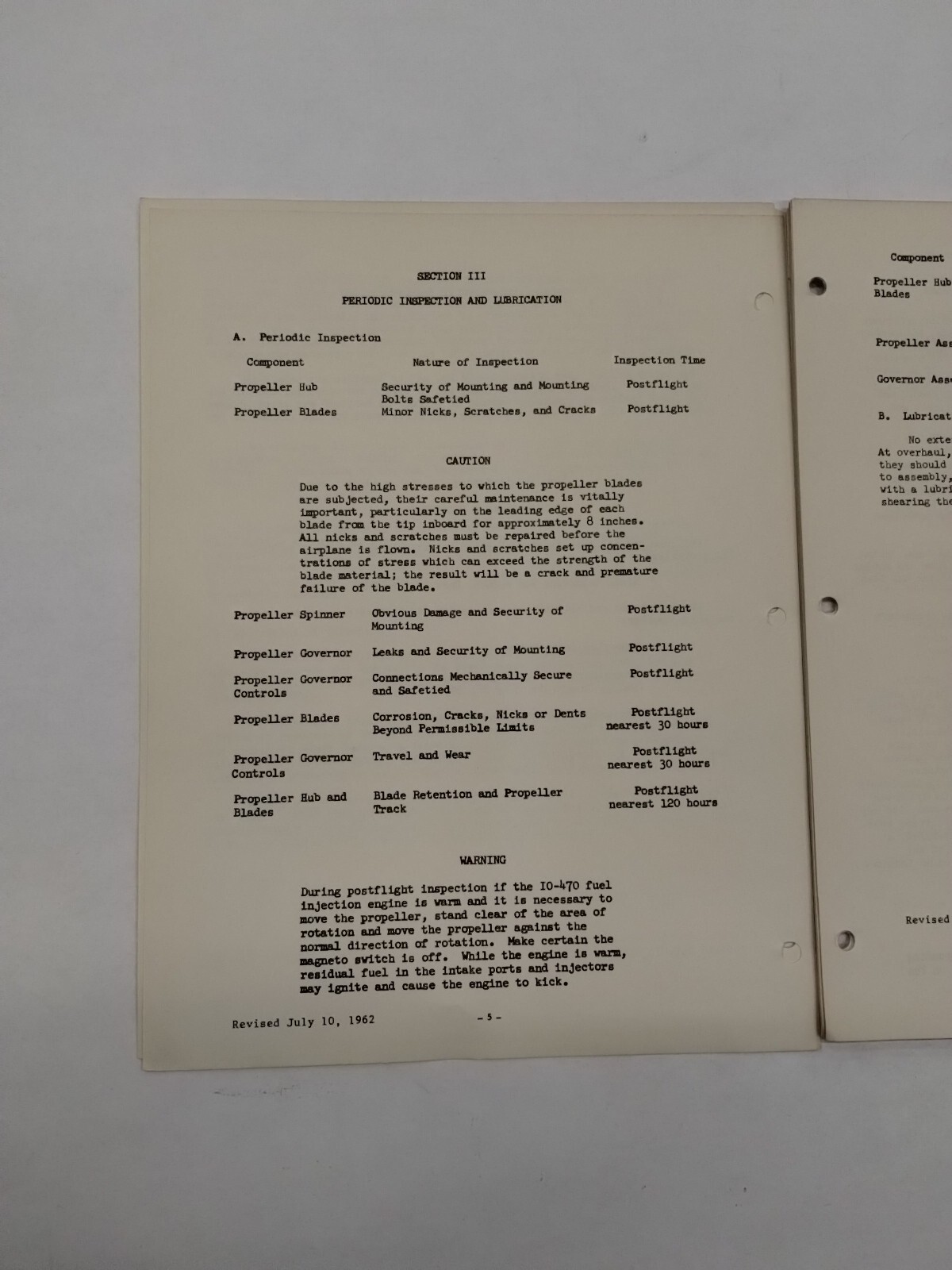 Flottorp Propellers Inspection & Maintenance & Overhaul Manual-Original