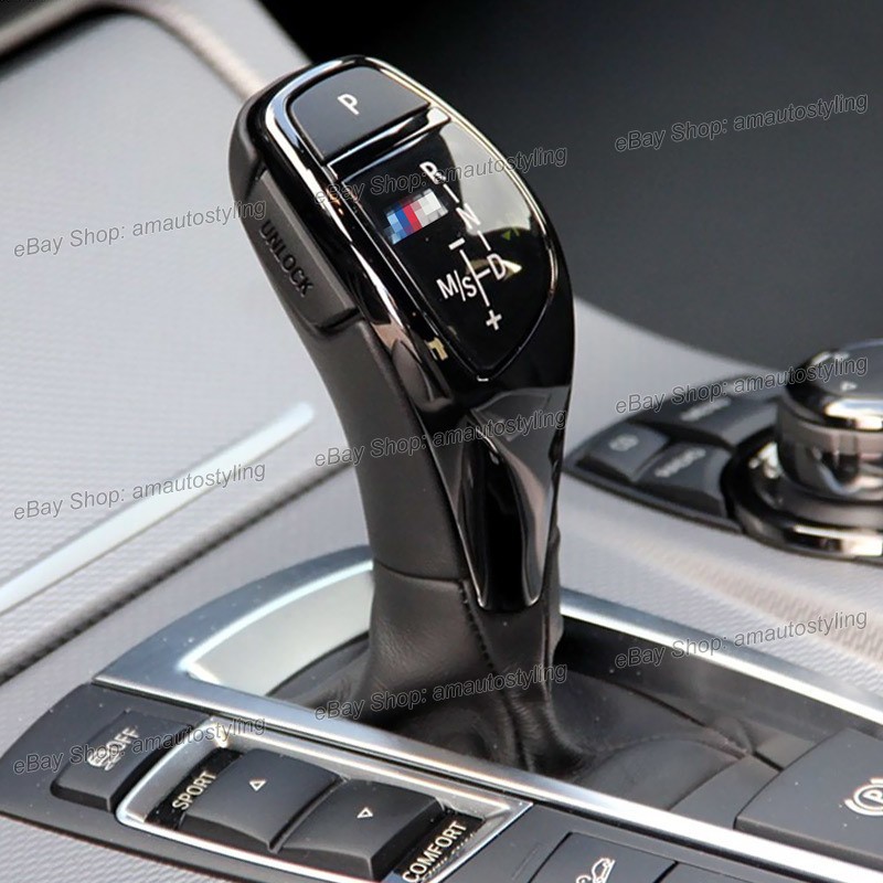 Gloss Black M Gear Shifter Selector Cover Repair For BMW F10 F15 F20 F22 F30 F32